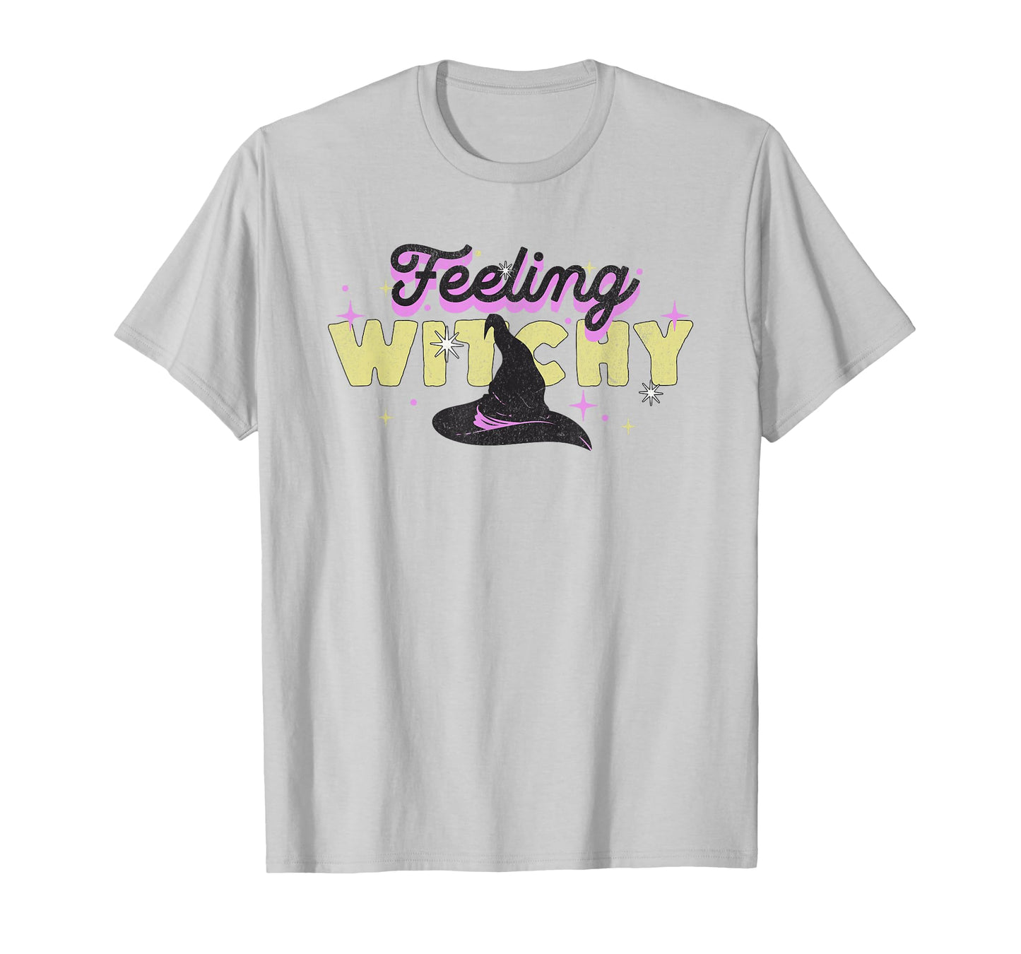 Cute Men Women Kids Girls Witch Halloween Feeling Witchy T-Shirt
