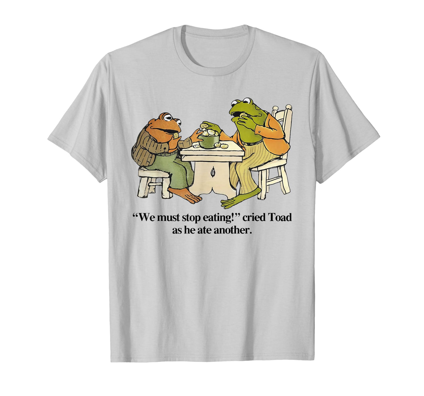 We Must Tee Stop Eating Toad As He Ate Another Frog Men T-Shirt