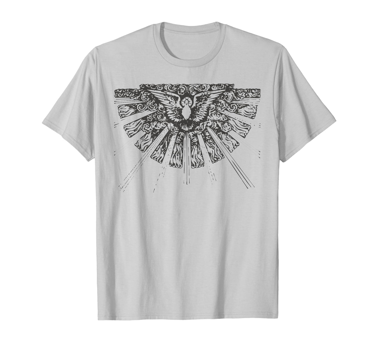 Filled with the Holy Spirit Pentecost Sunday Fire Flame T-Shirt