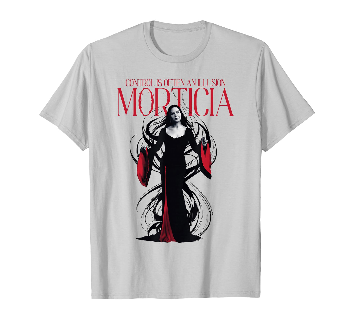 Wednesday Season 2 Control is Often an Illusion Morticia T-Shirt