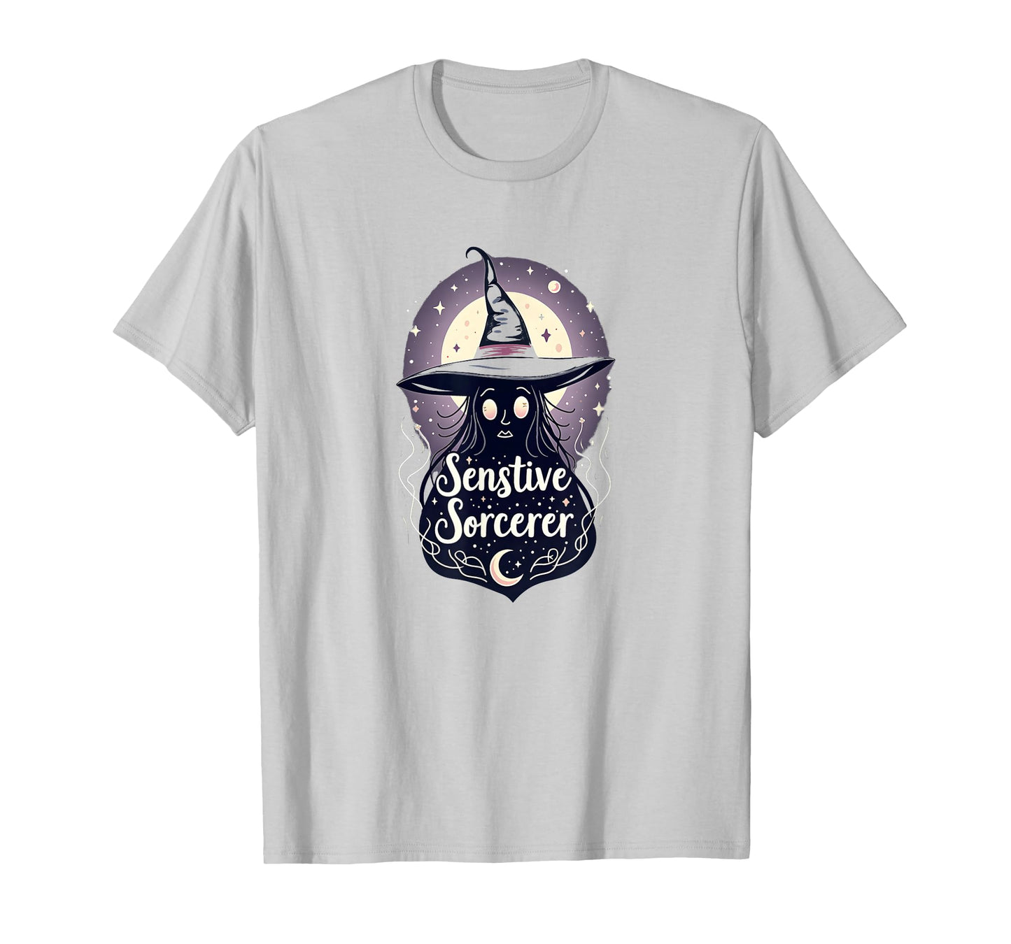 Halloween Personality Types: Sensitive Sorcerer Magical Art T-Shirt
