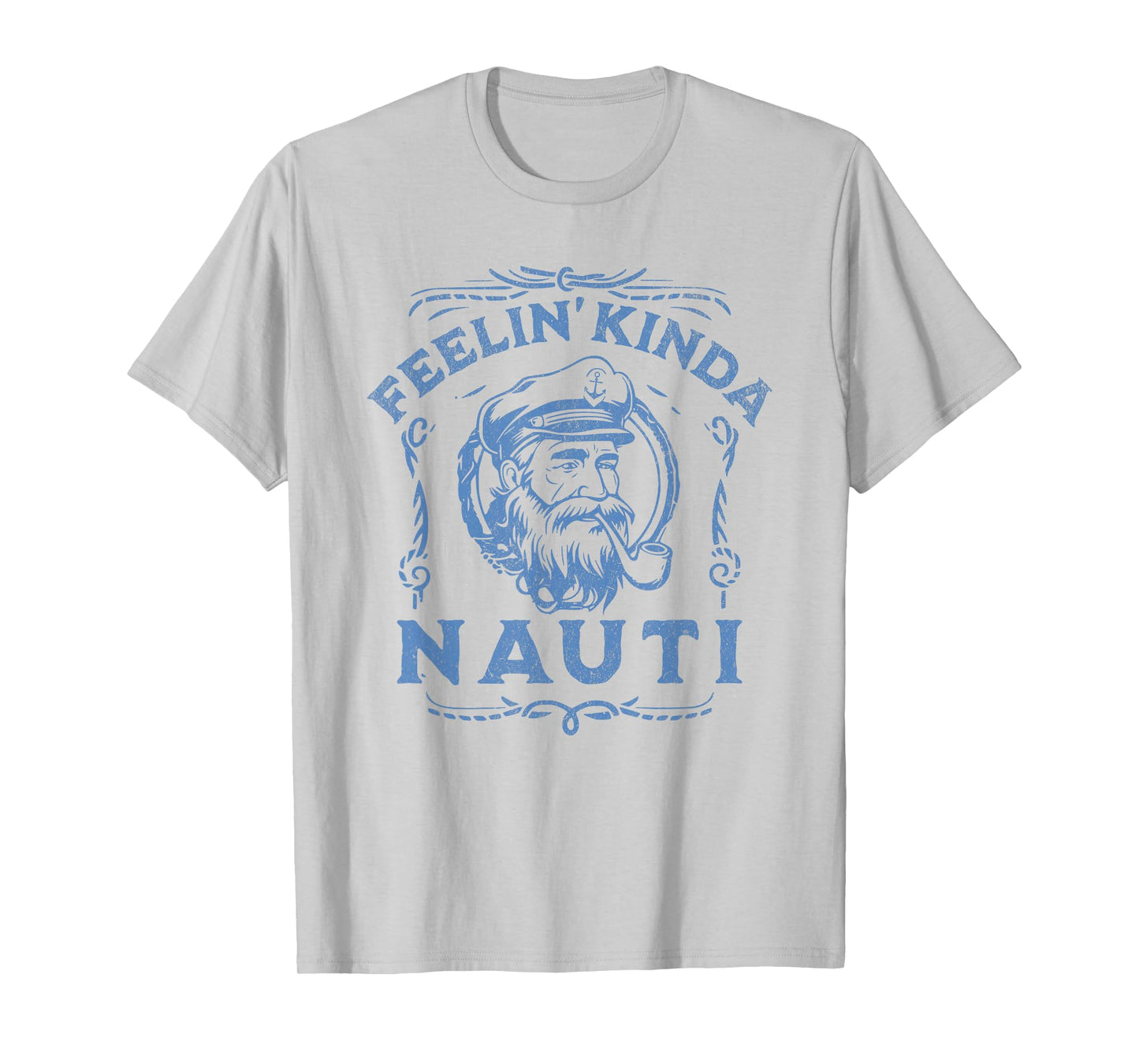Yacht Rock Party Nauti Motor Boat Captain Love Motor Boating T-Shirt