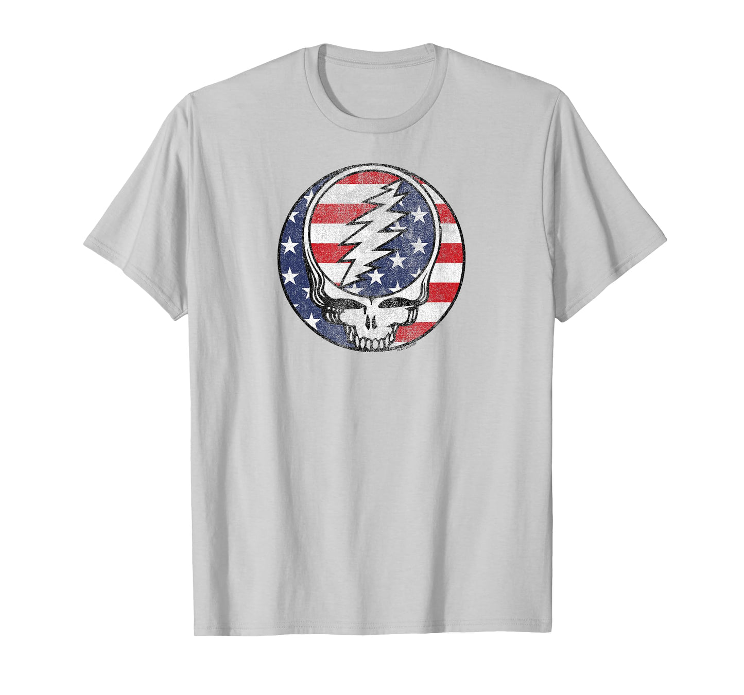 Grateful Dead American Flag Steal Your Face Vintage Band T-Shirt