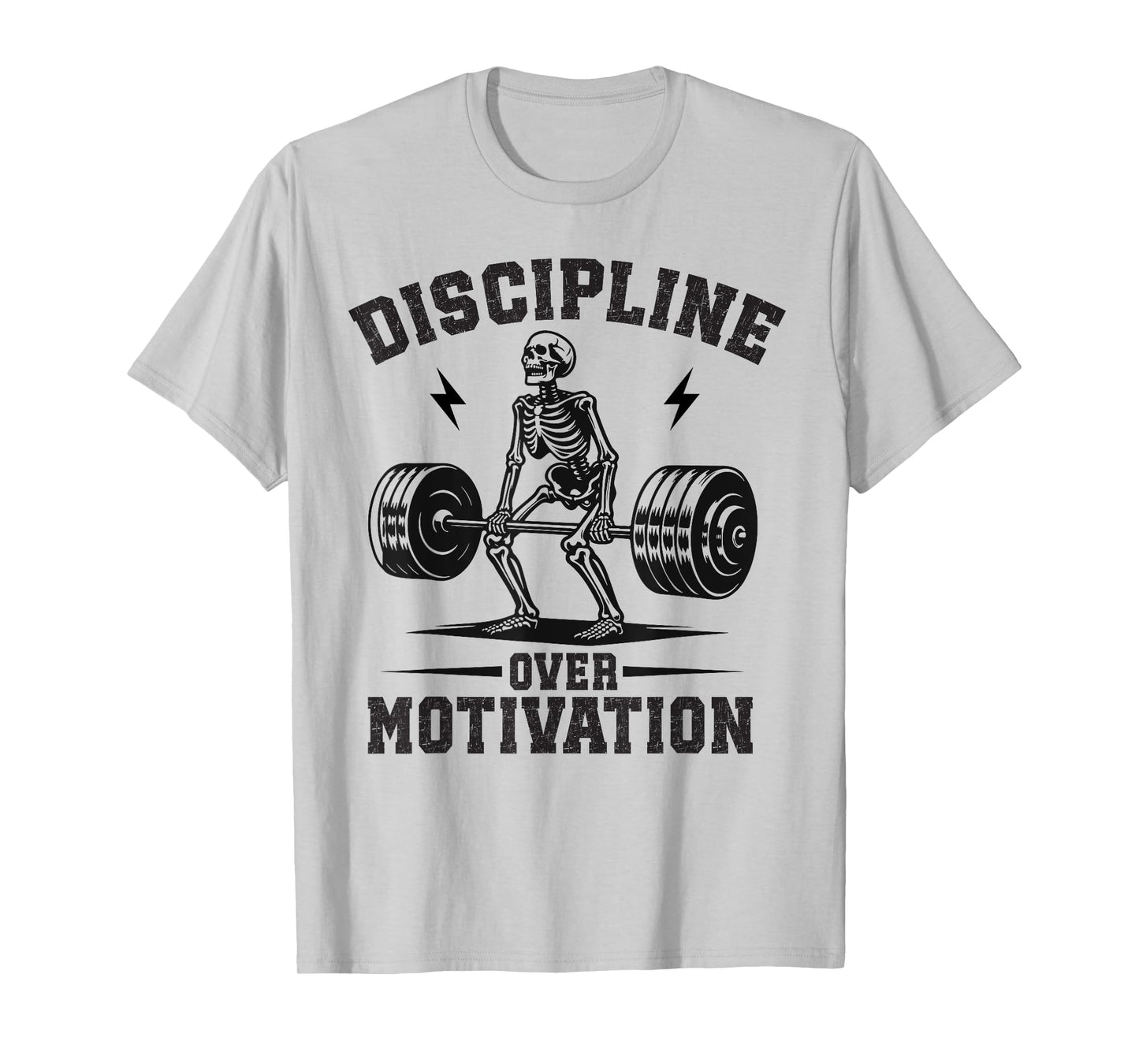 Discipline over motivation Gym Motivational Training Fitness T-Shirt