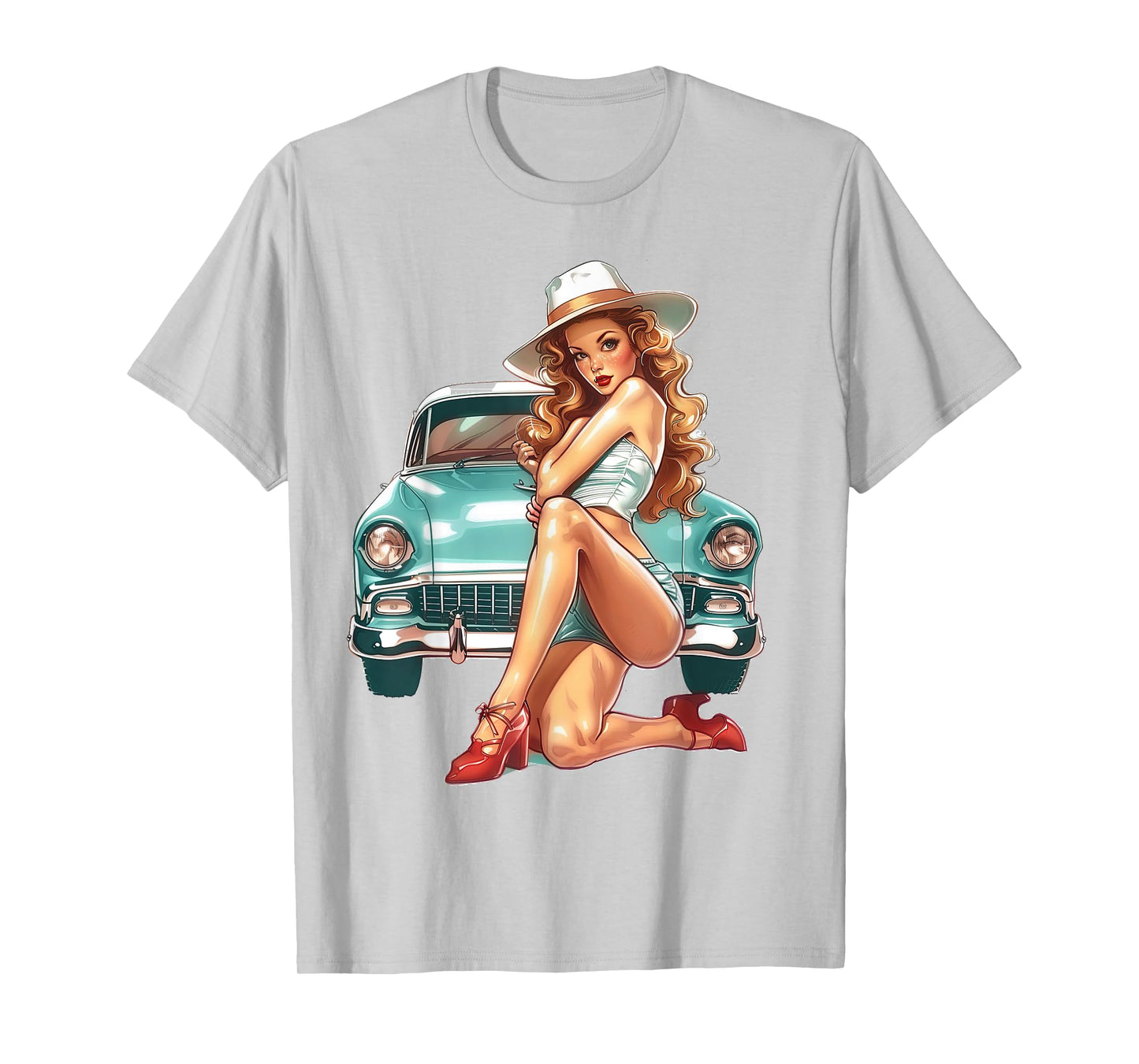 Pinup Girl Pin Up Vintage Retro girls T-Shirt
