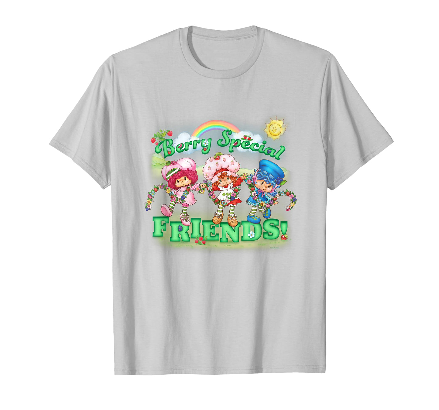 Strawberry Shortcake Berry Special Friends Floral T-Shirt