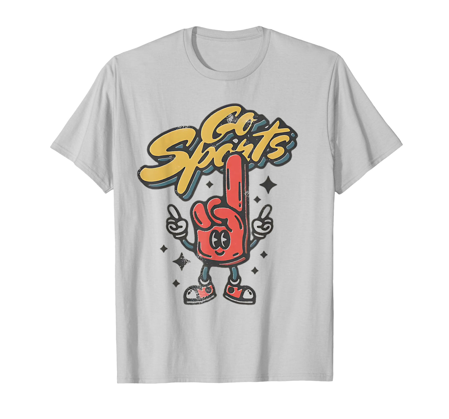 Go sport mascot retro y2k vintage sport spirit T-Shirt