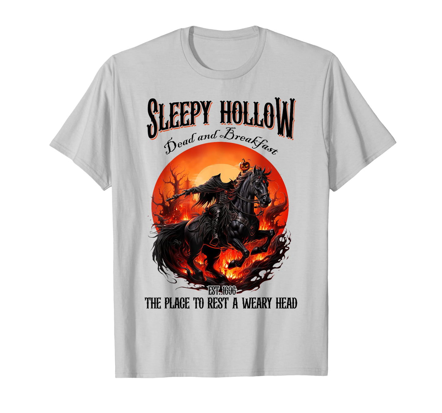 Sleepy Hollow Retro Vintage Headless Horseman Halloween T-Shirt
