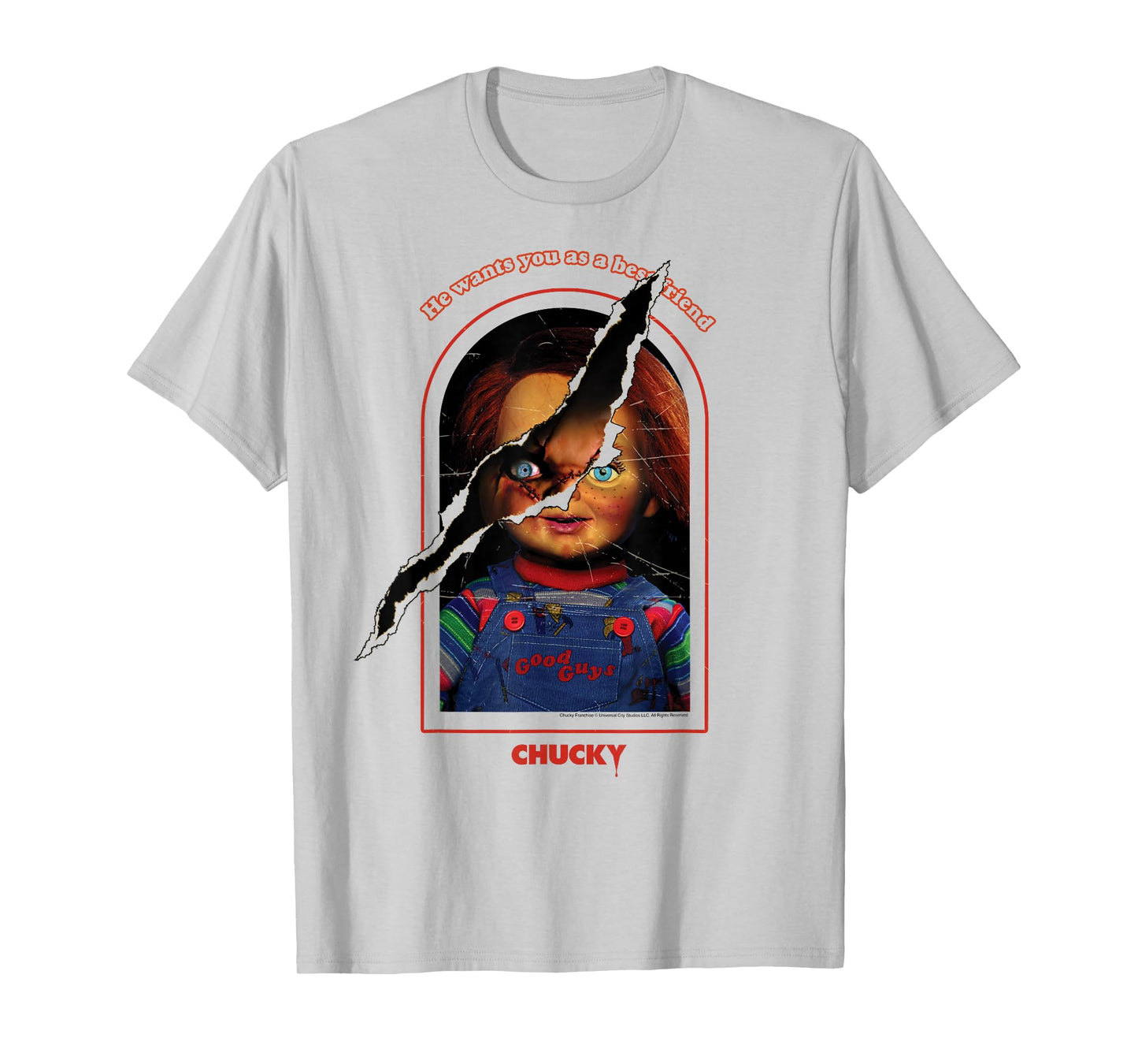 Chucky Split Face T-Shirt