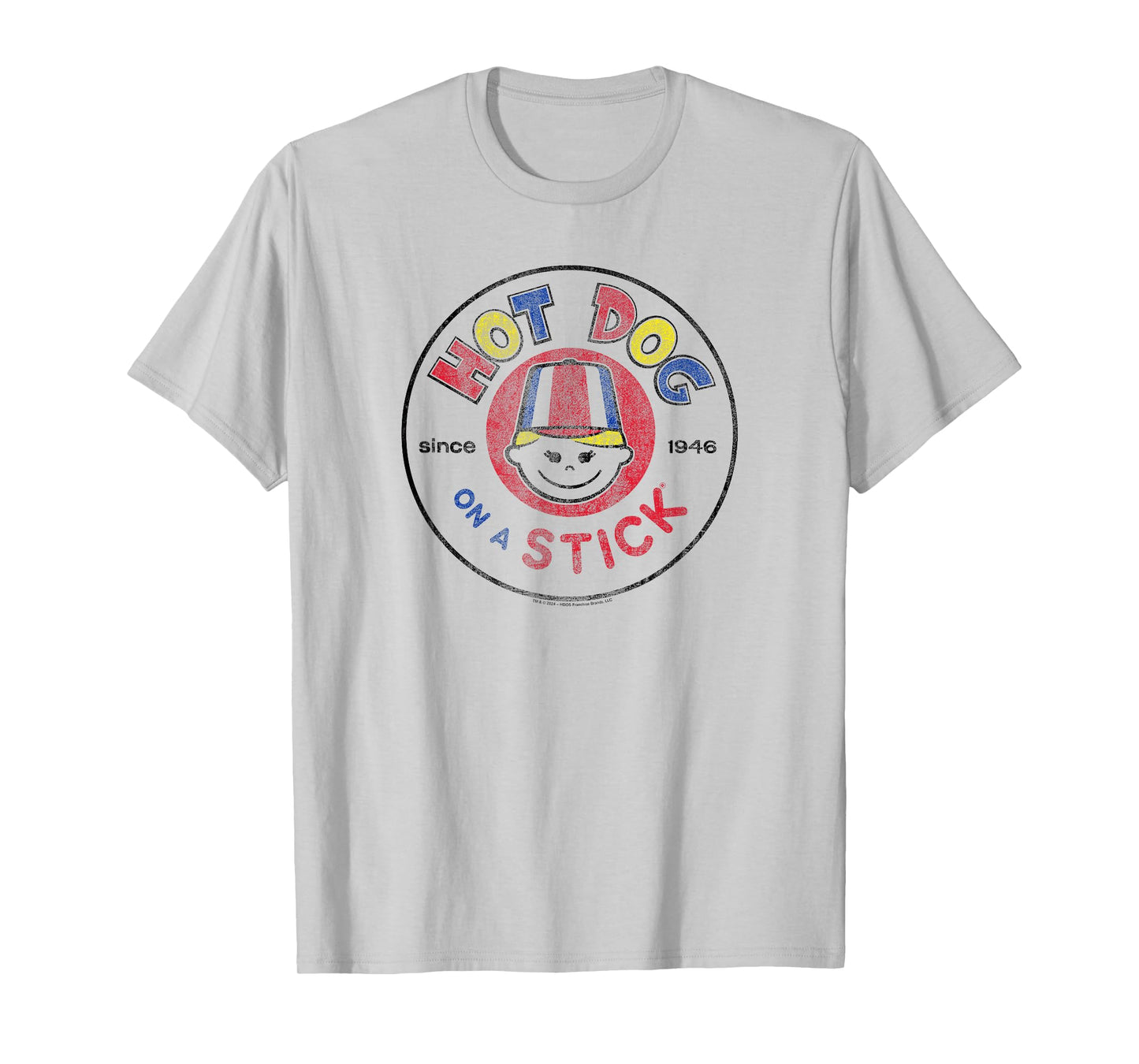 Ripple Junction x Hot Dog on a Stick Vintage Logo Fast Food Men Women T-Shirt