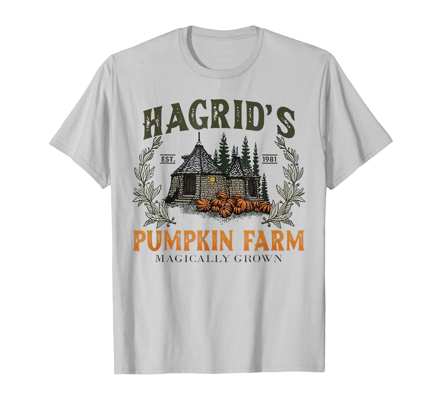 Retro Fall Hagrid's Pumpkin Farm Patch Autumn Pumpkin Garden T-Shirt