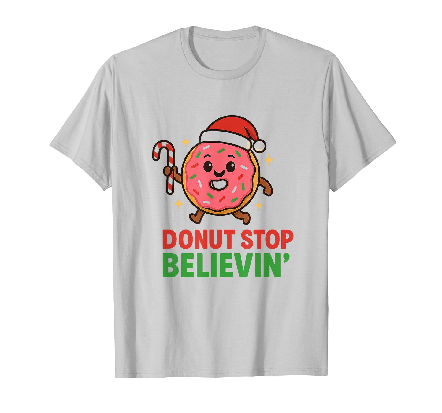 Donut Stop Christmas T-Shirt