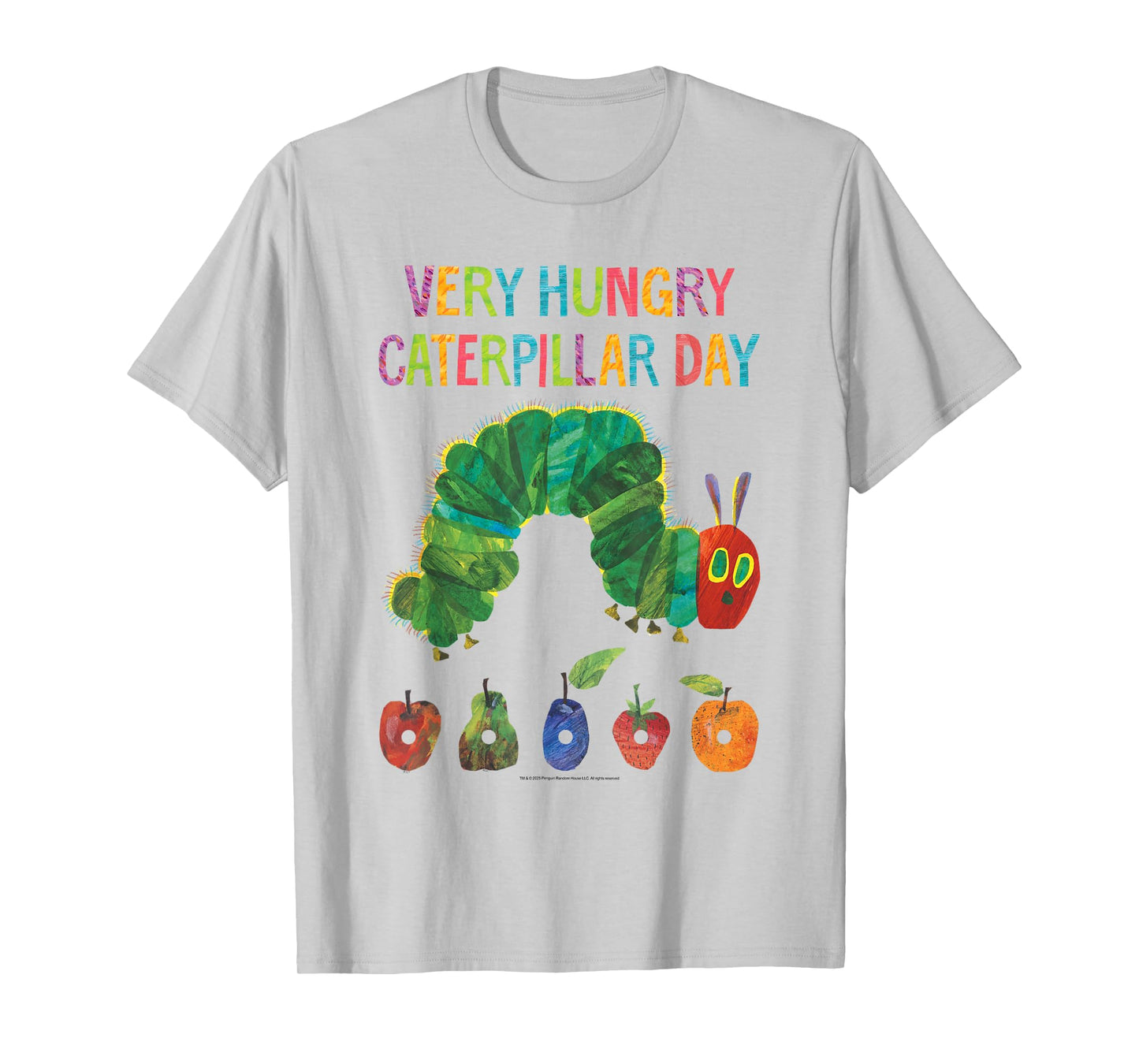 Eric Carle Very Hungry Caterpillar Day Children's Book T-Shirt