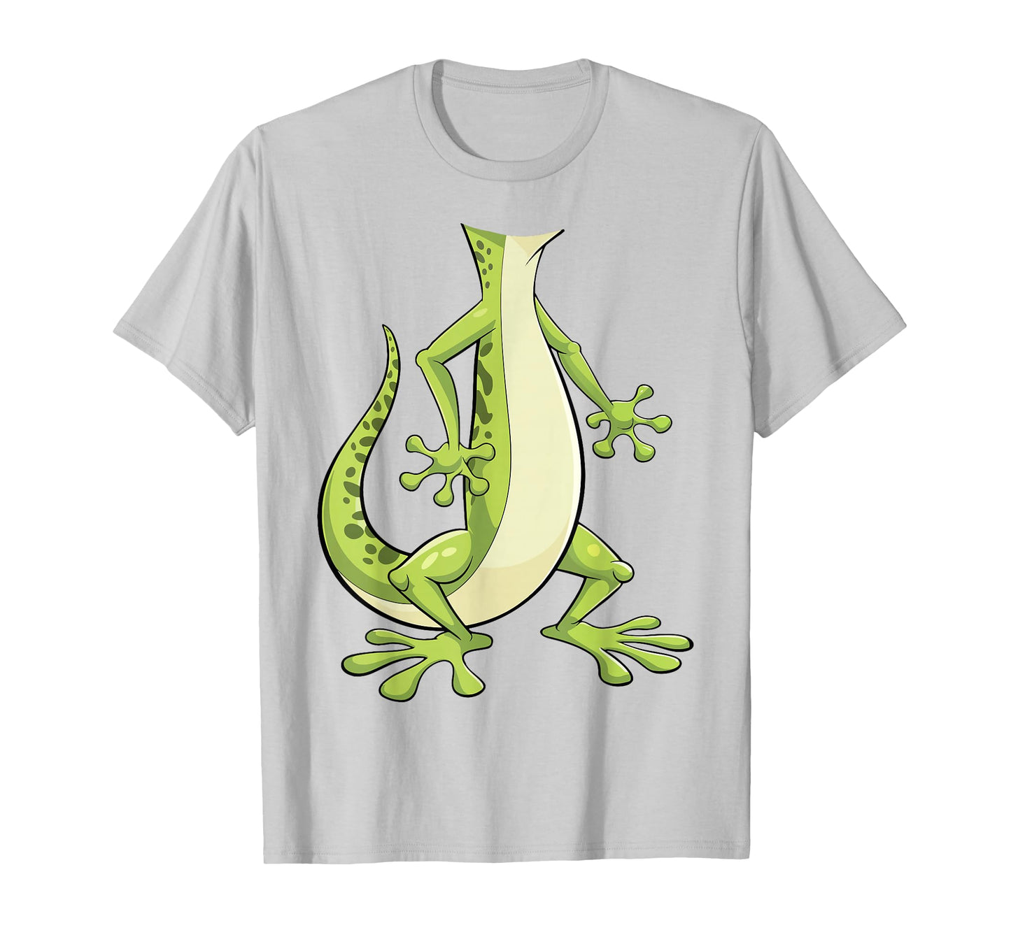 Gecko Shirt Adult Kids Men Women Green Lizard Costume T-Shirt