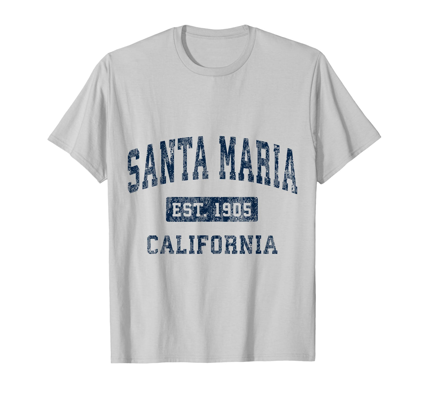 Santa Maria California CA Vintage Established T-Shirt