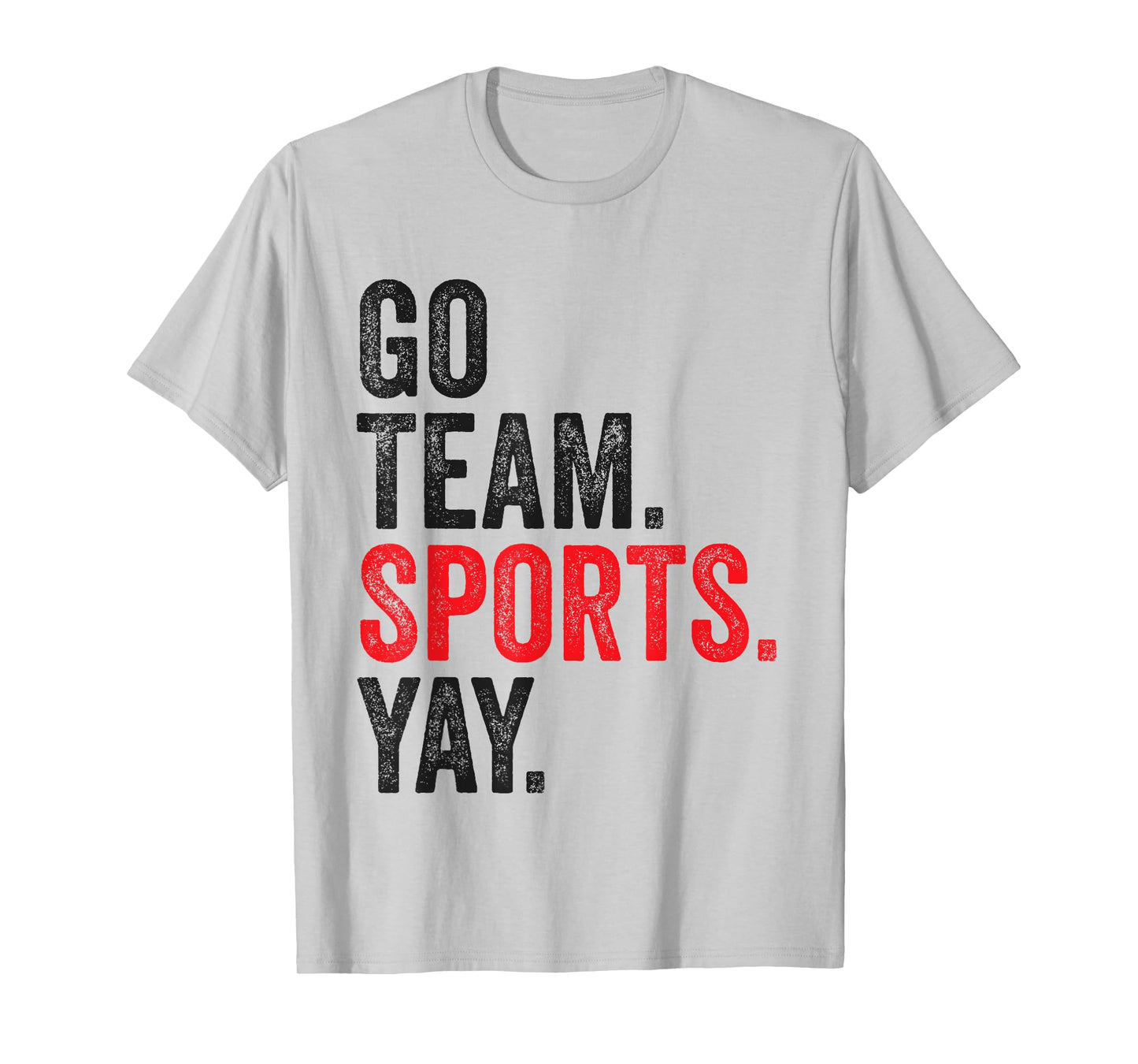 Vintage Go Team Sports Yay Funny Game Day Men Women Kids T-Shirt