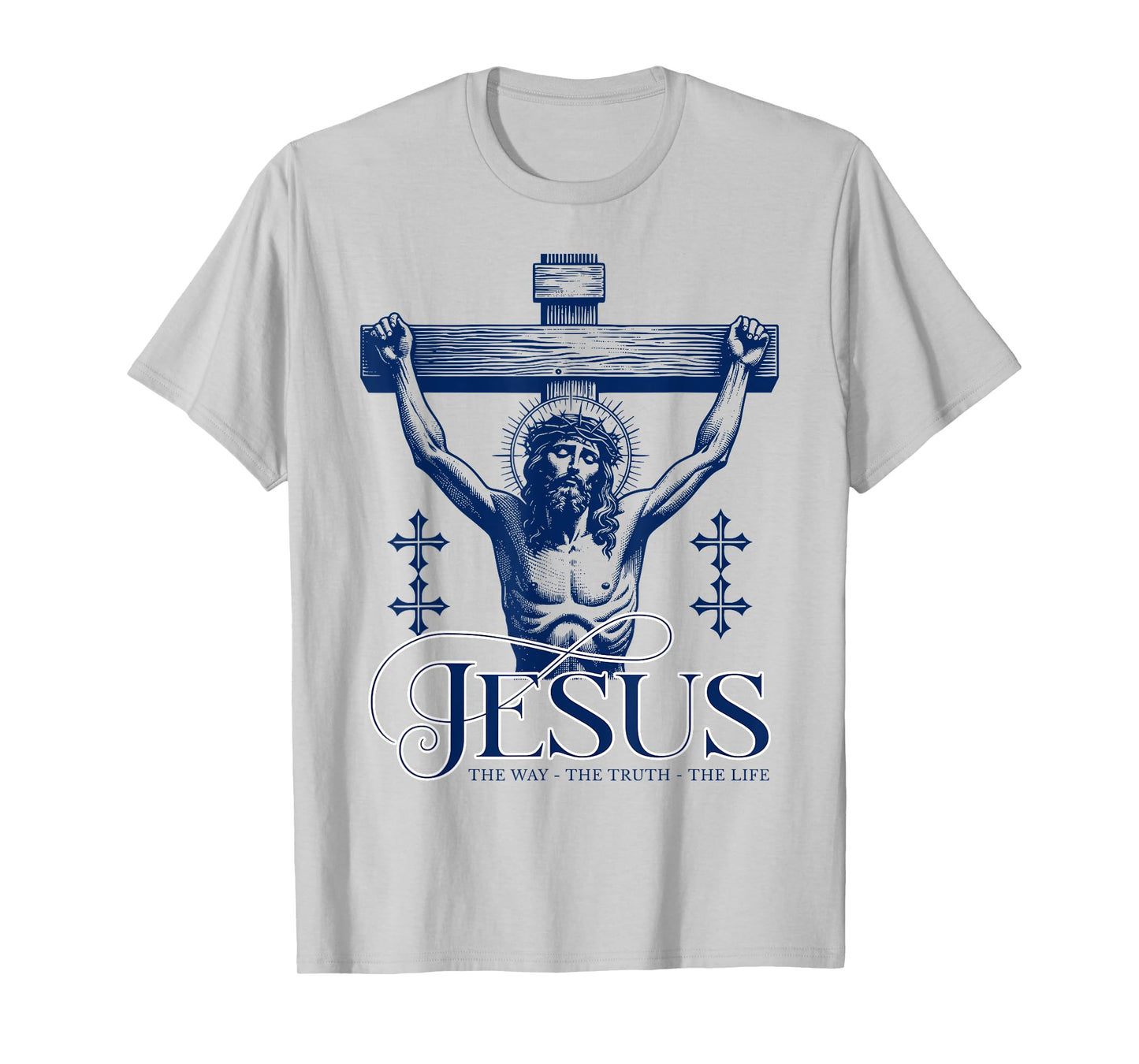 Jesus on the Cross - For a Catholic Christian Faith Follower T-Shirt