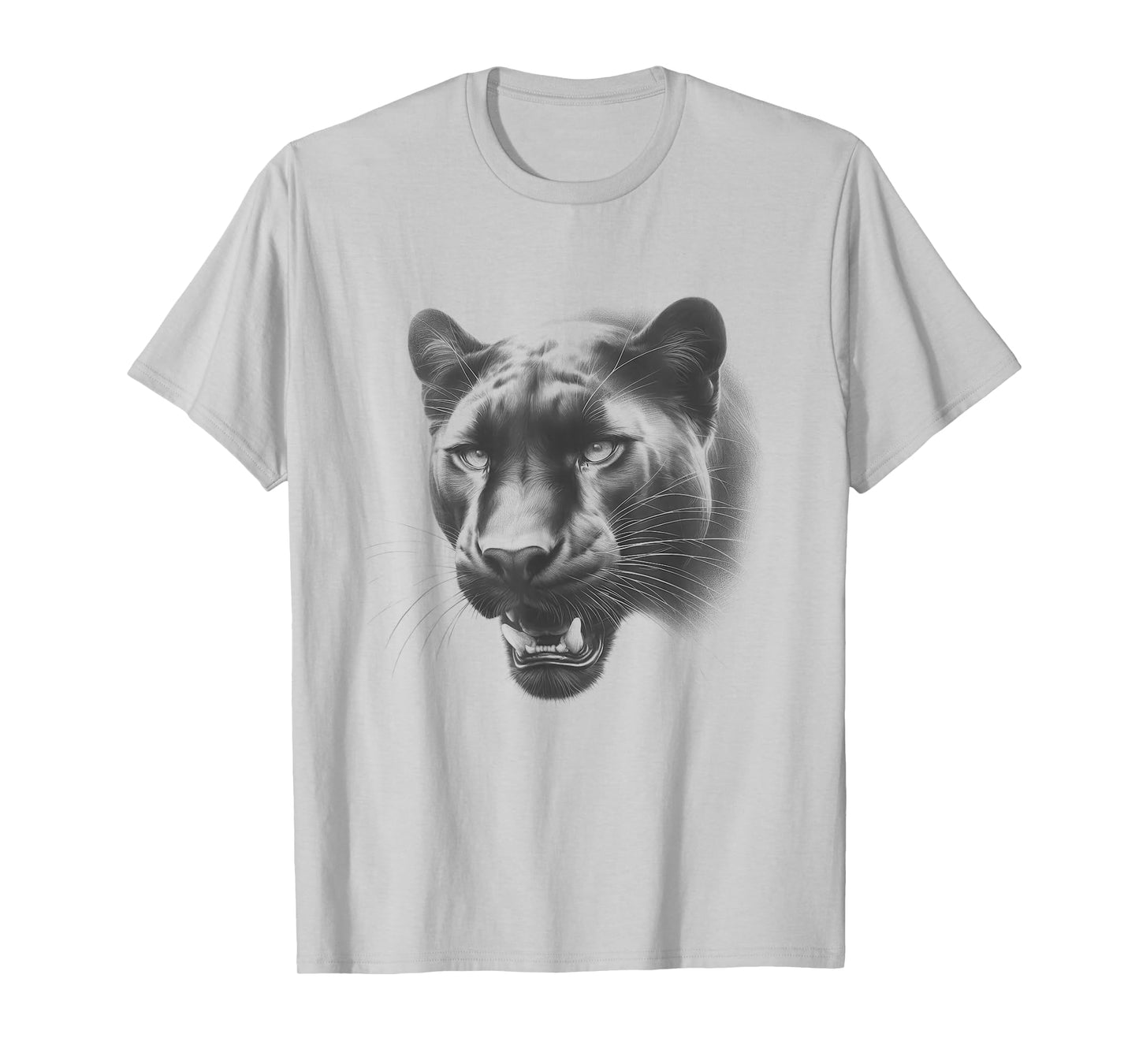 Vintage Panther Drawing Art Design T-Shirt