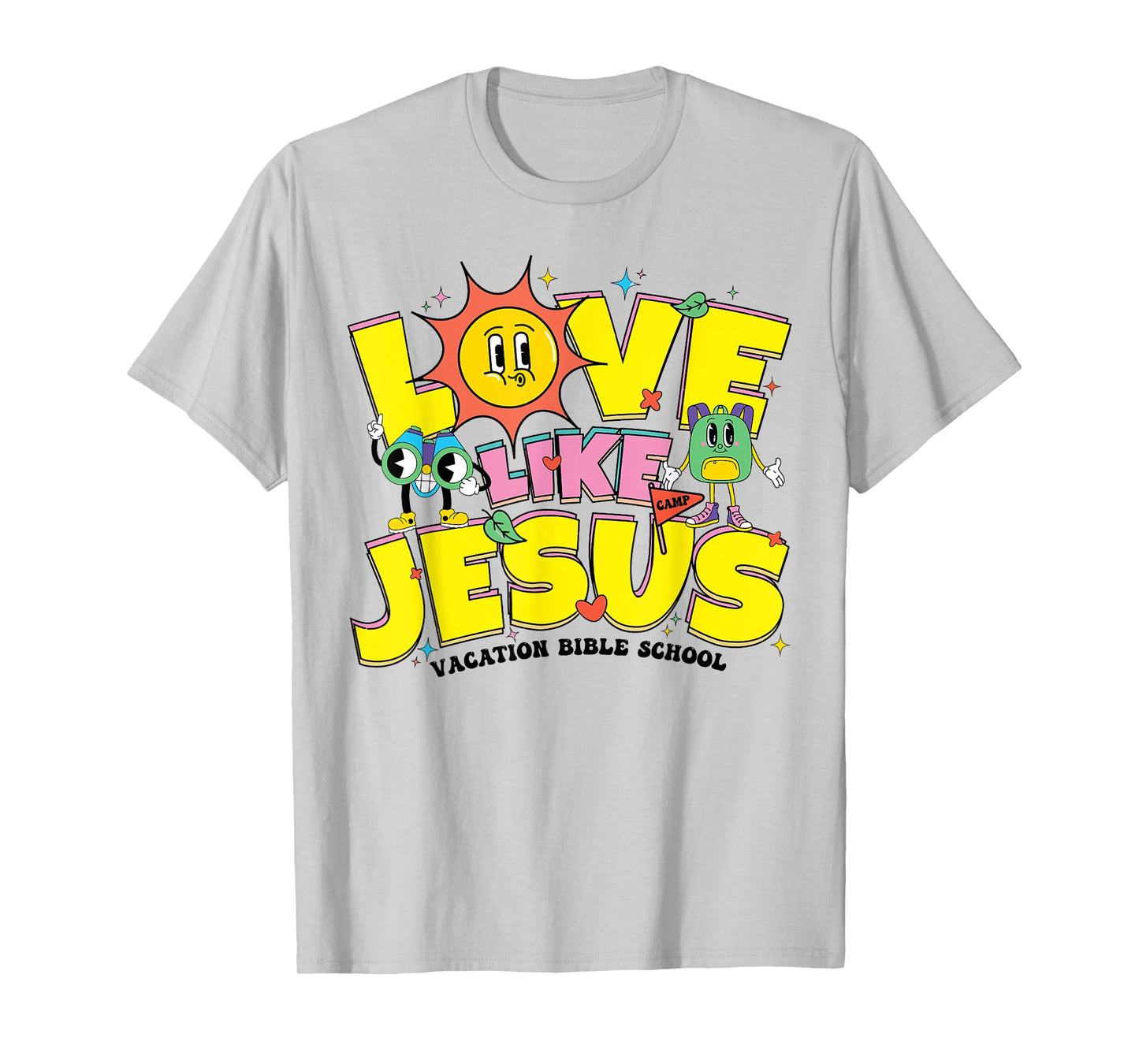 VBS 2025 Live It Out Love Like Jesus Vacation Bible School T-Shirt