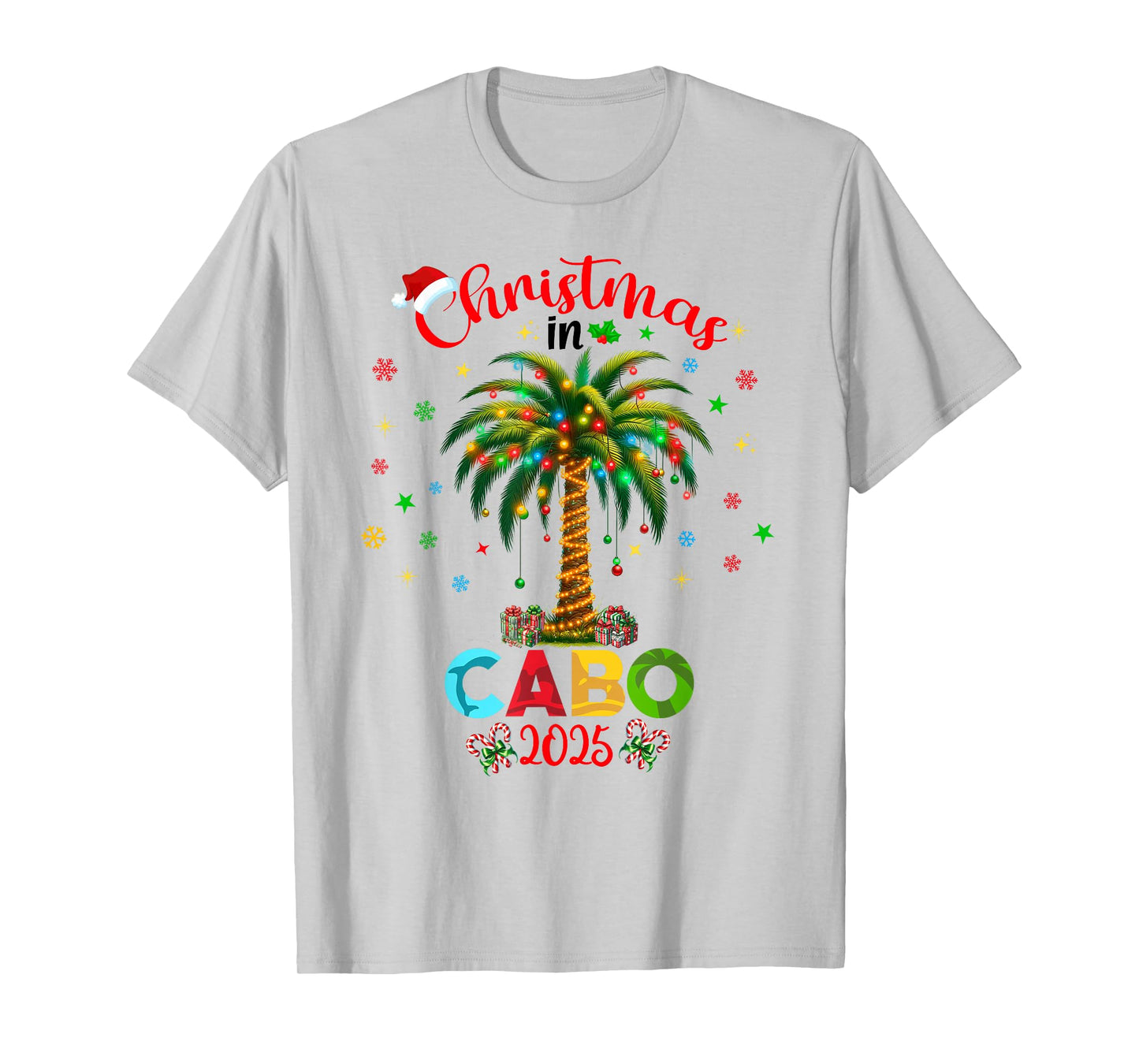 Mexico Cancun Cabo Christmas Trip Family Reunion Tropical T-Shirt