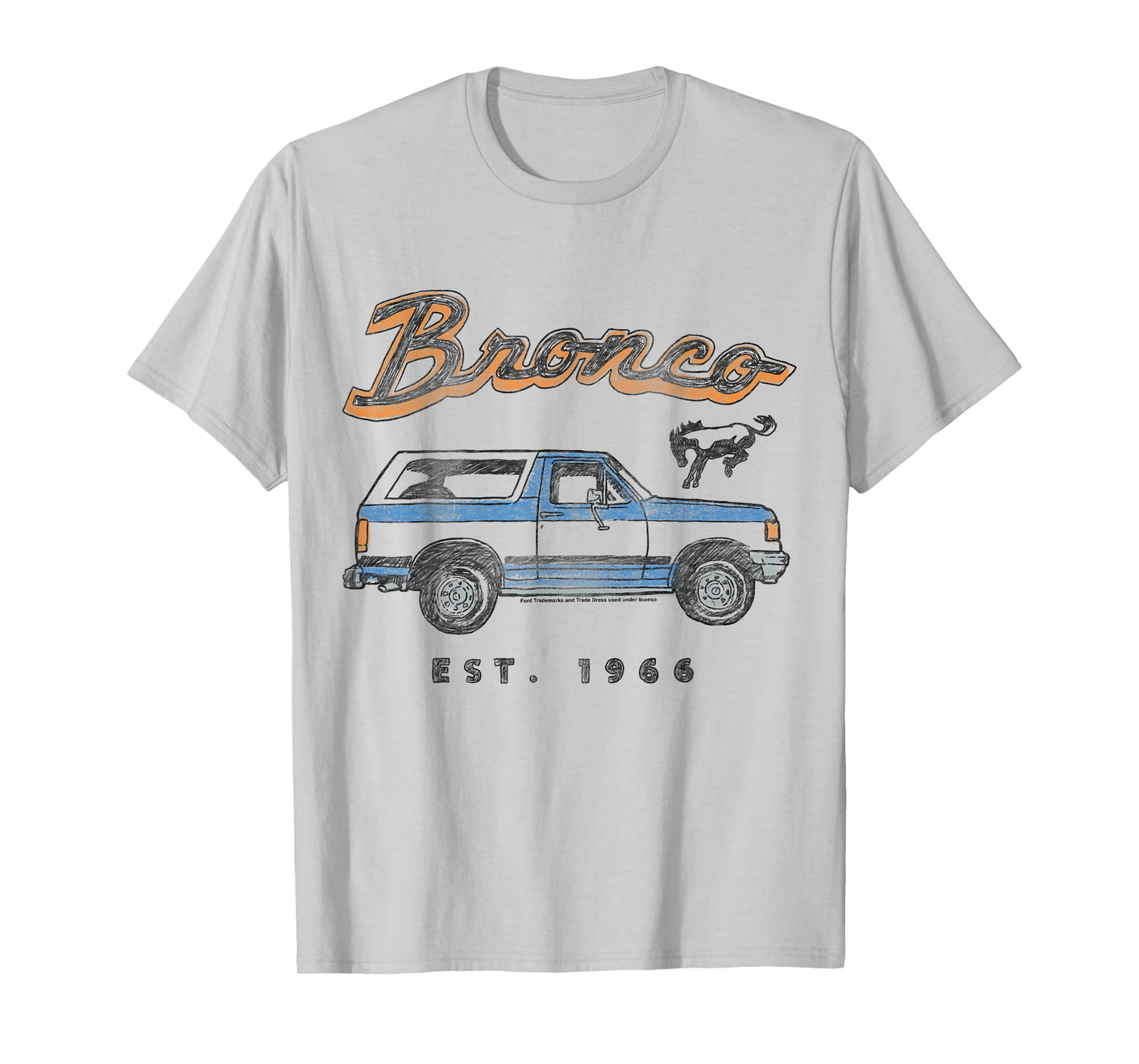Ford - Bronco Logo EST 1966 T-Shirt