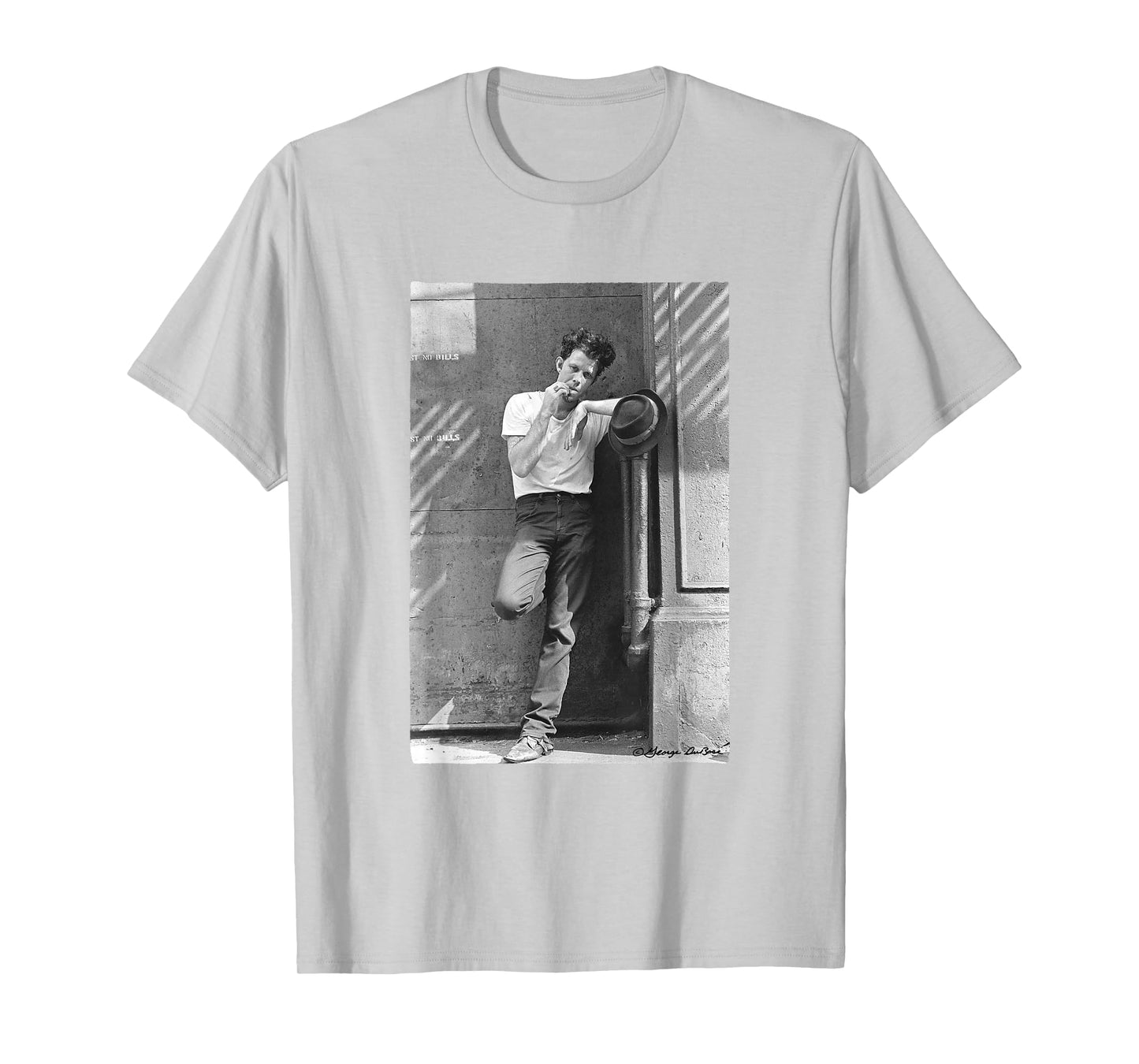 Tom Waits Street Portrait By George DuBose T-Shirt