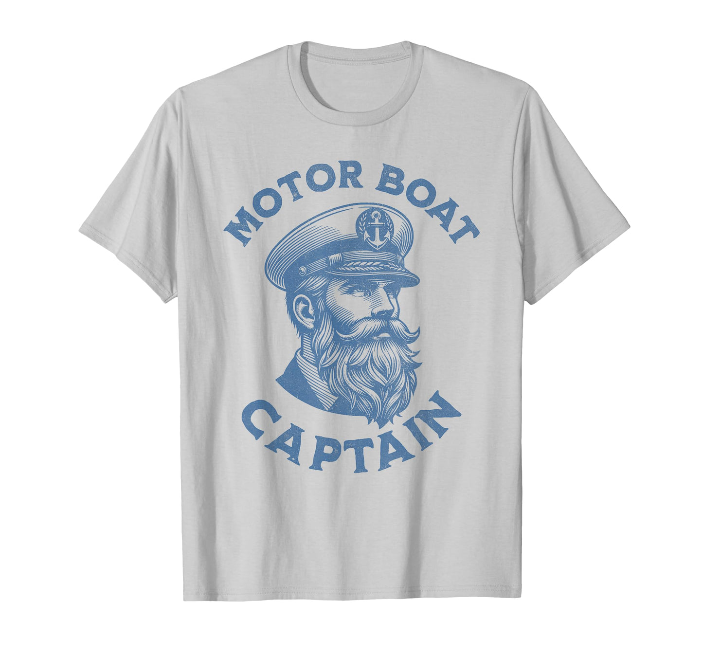 Motor Boat Captain Funny Nautical Vintage T-Shirt