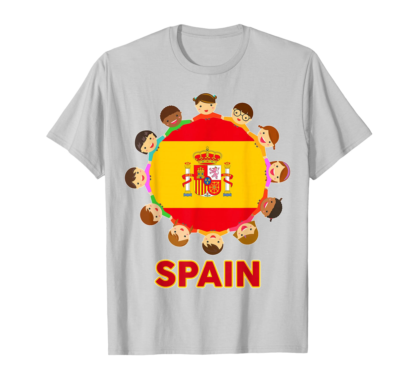 Toddler Spanish-Shirt Flag Spain Baby Kid Boy Girl Hispanic T-Shirt