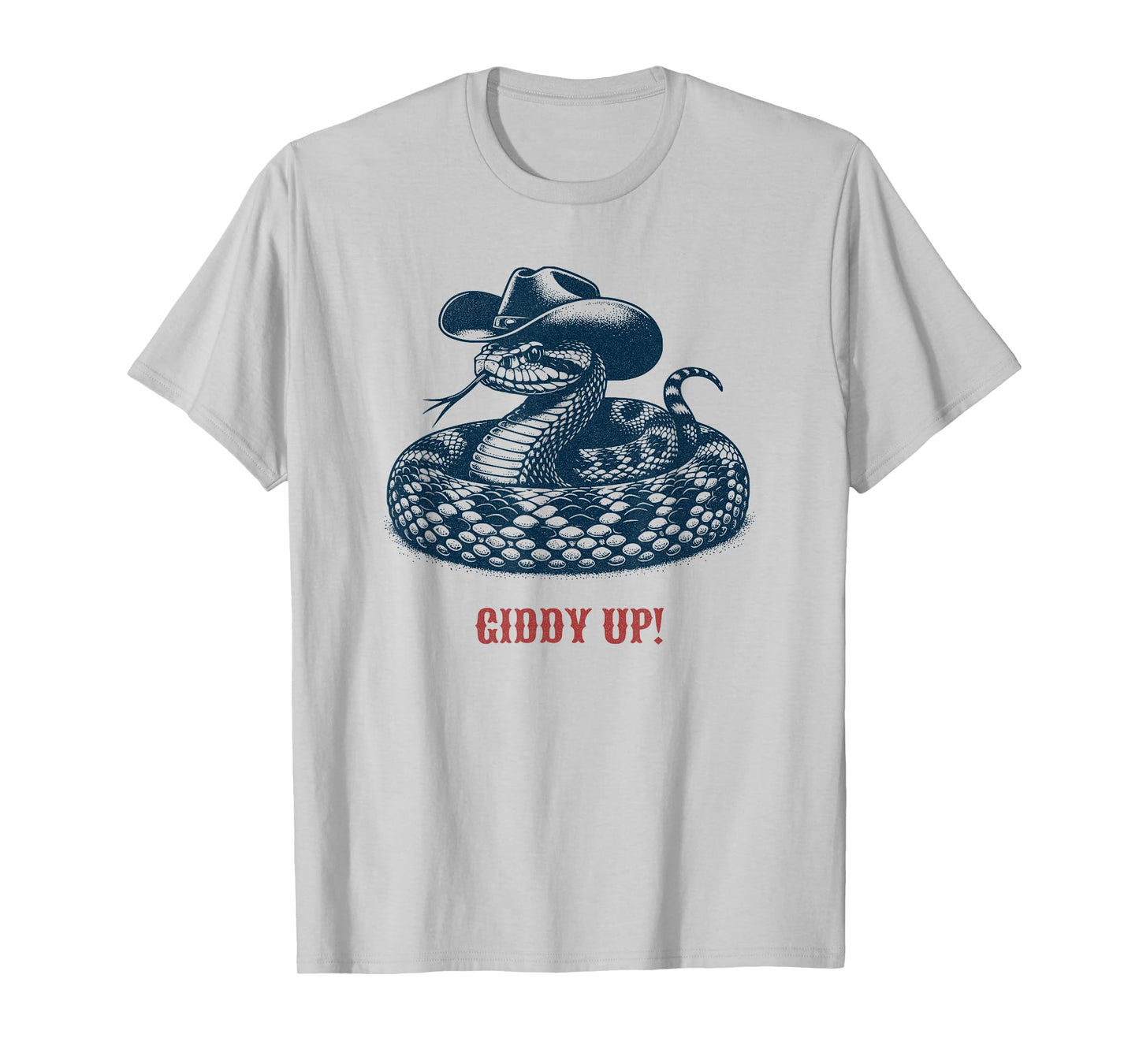 Giddy Up - Rodeo / Cowboy Rattlesnake T-Shirt