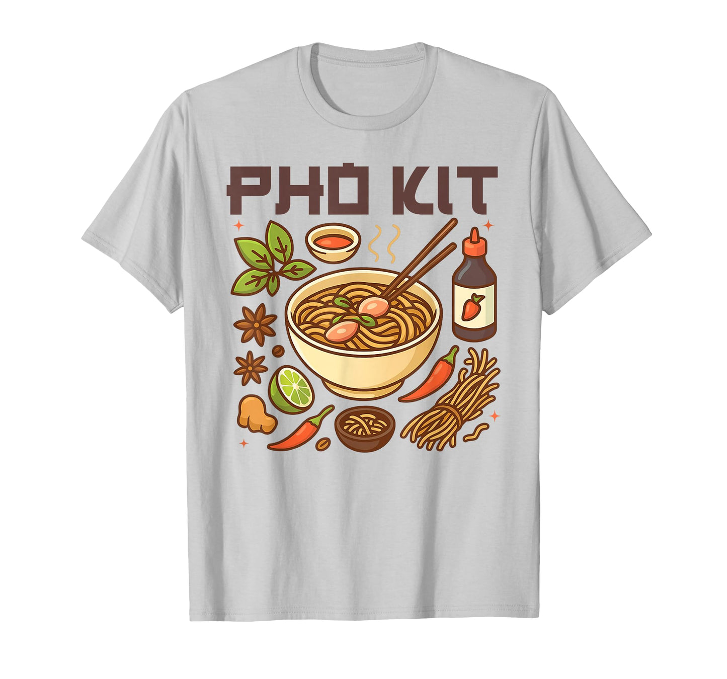 pho kit Funny Japanese Food Vintage Ramen pho kit T-Shirt