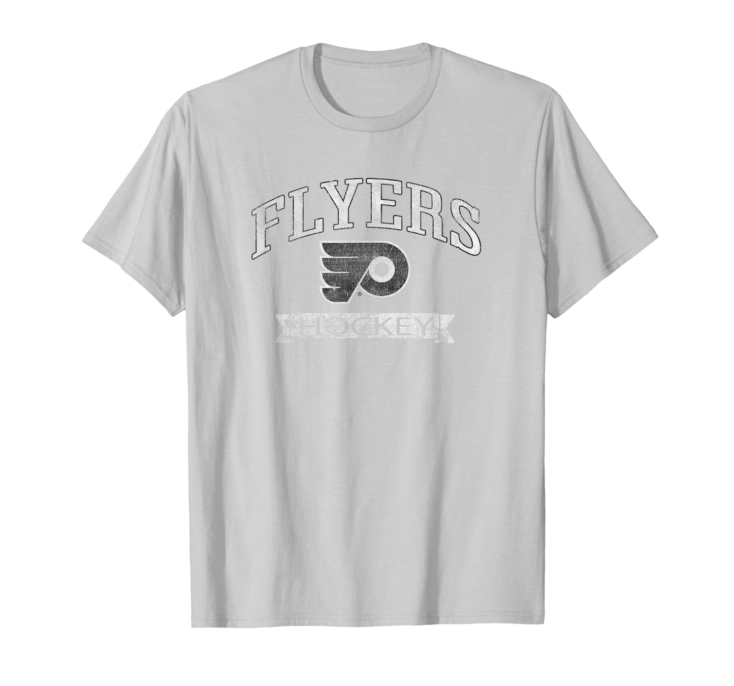 Philadelphia Flyers Vintage Hockey T-Shirt - NHL Officially Licensed - Orange, Small, Unisex-Adults/Kids