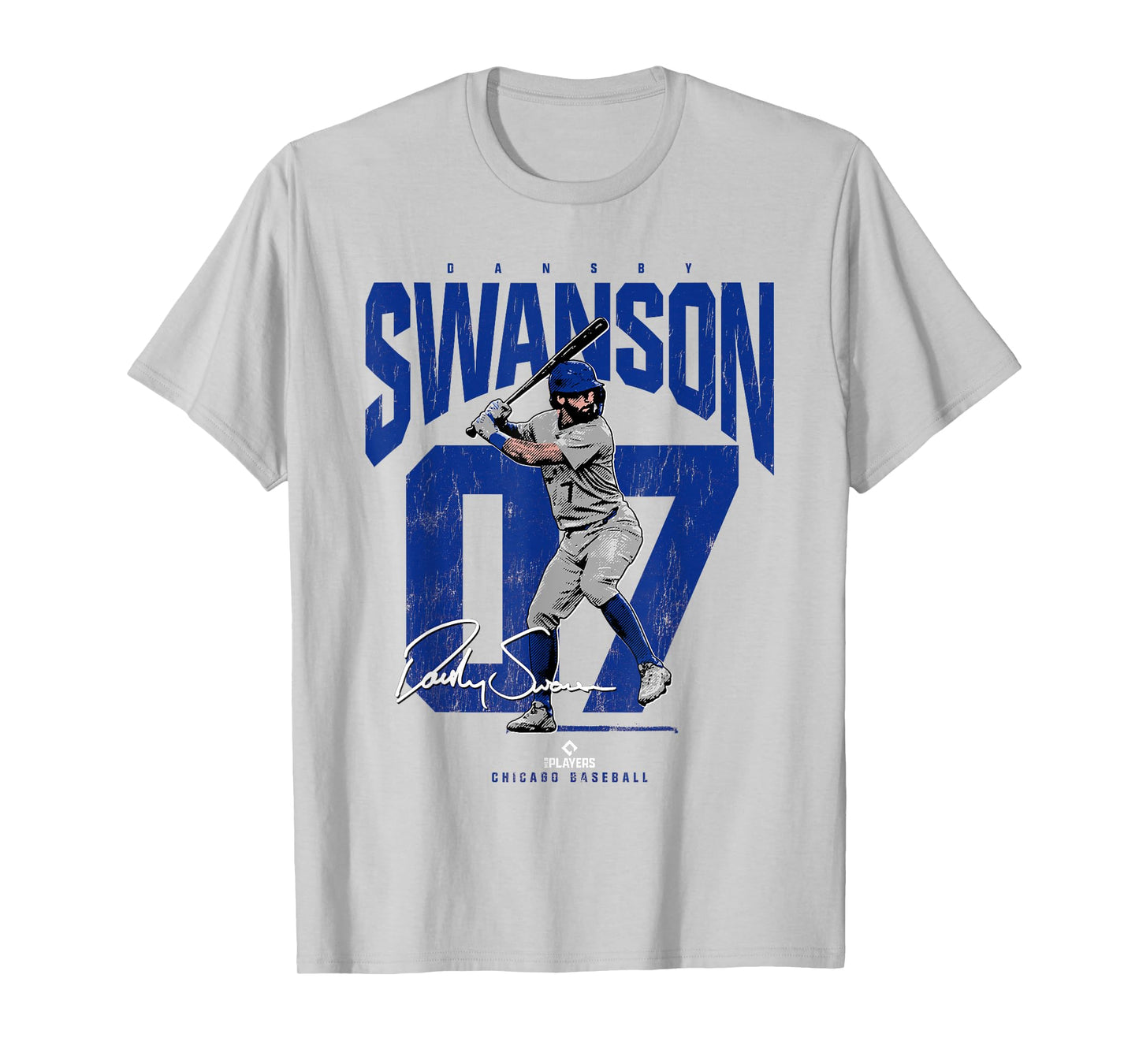 Dansby Swanson | Chicago C Baseball Players | MLBDSW3901 T-Shirt
