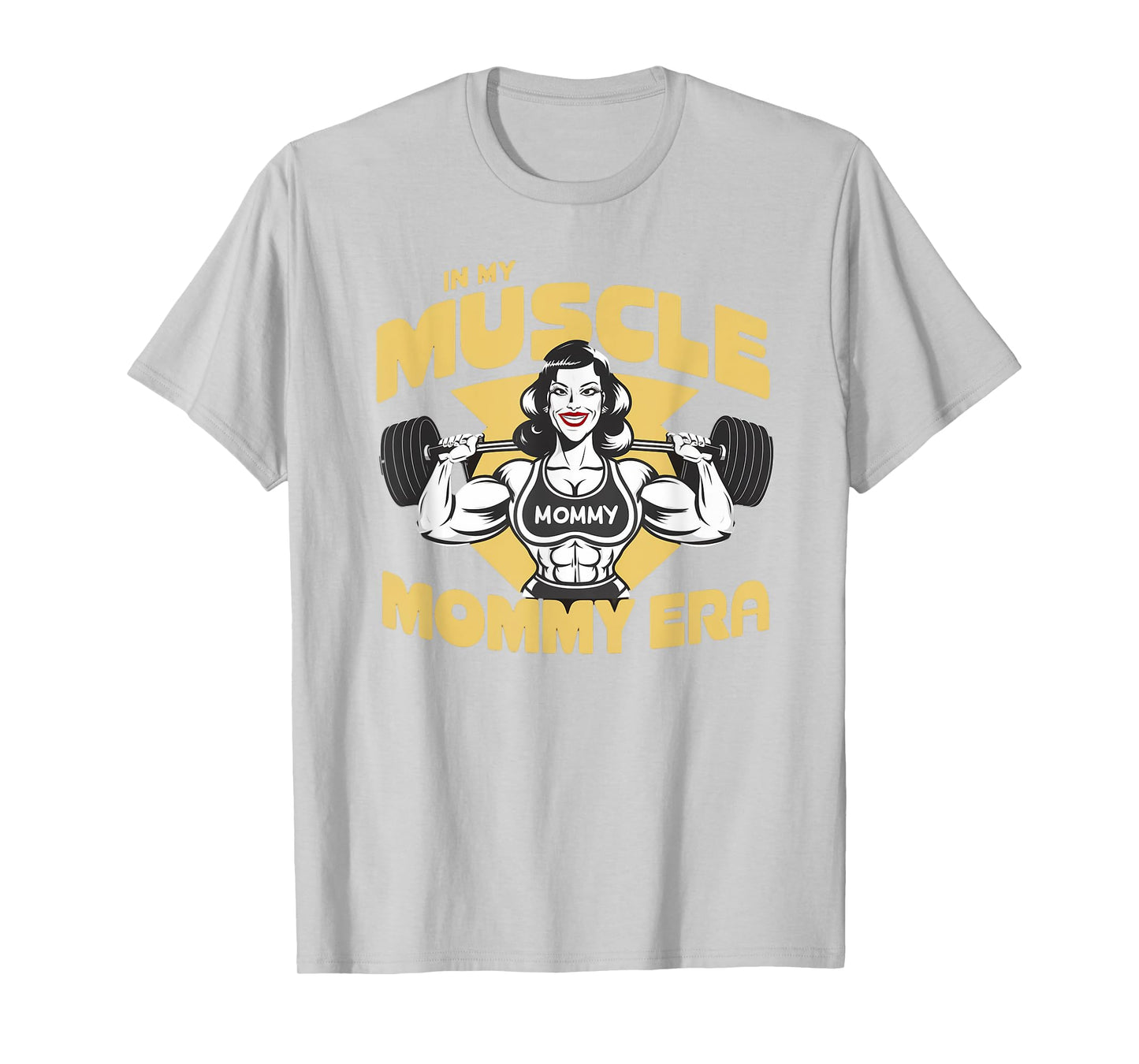 In My Muscle Mommy Era Retro Weightlifting Muscle Mommy T-Shirt