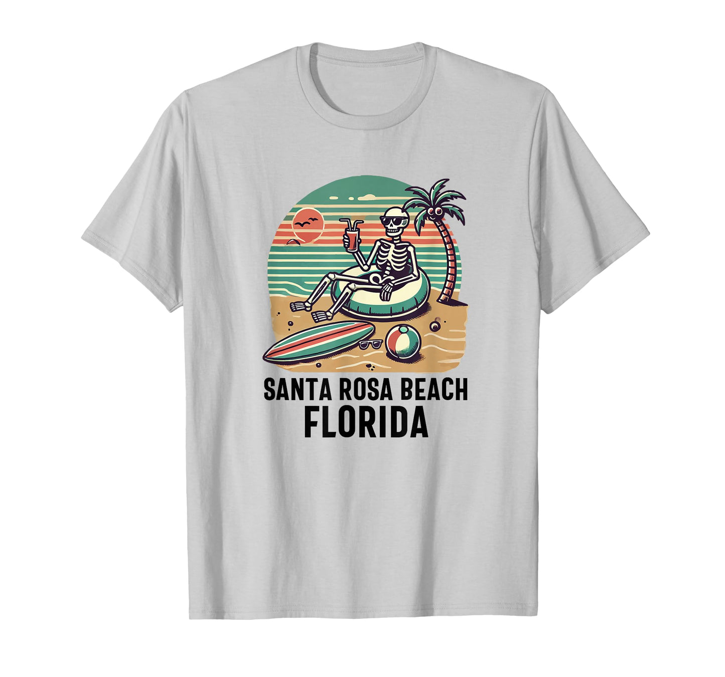 Santa Rosa Beach Florida Souvenir Walton County T-Shirt