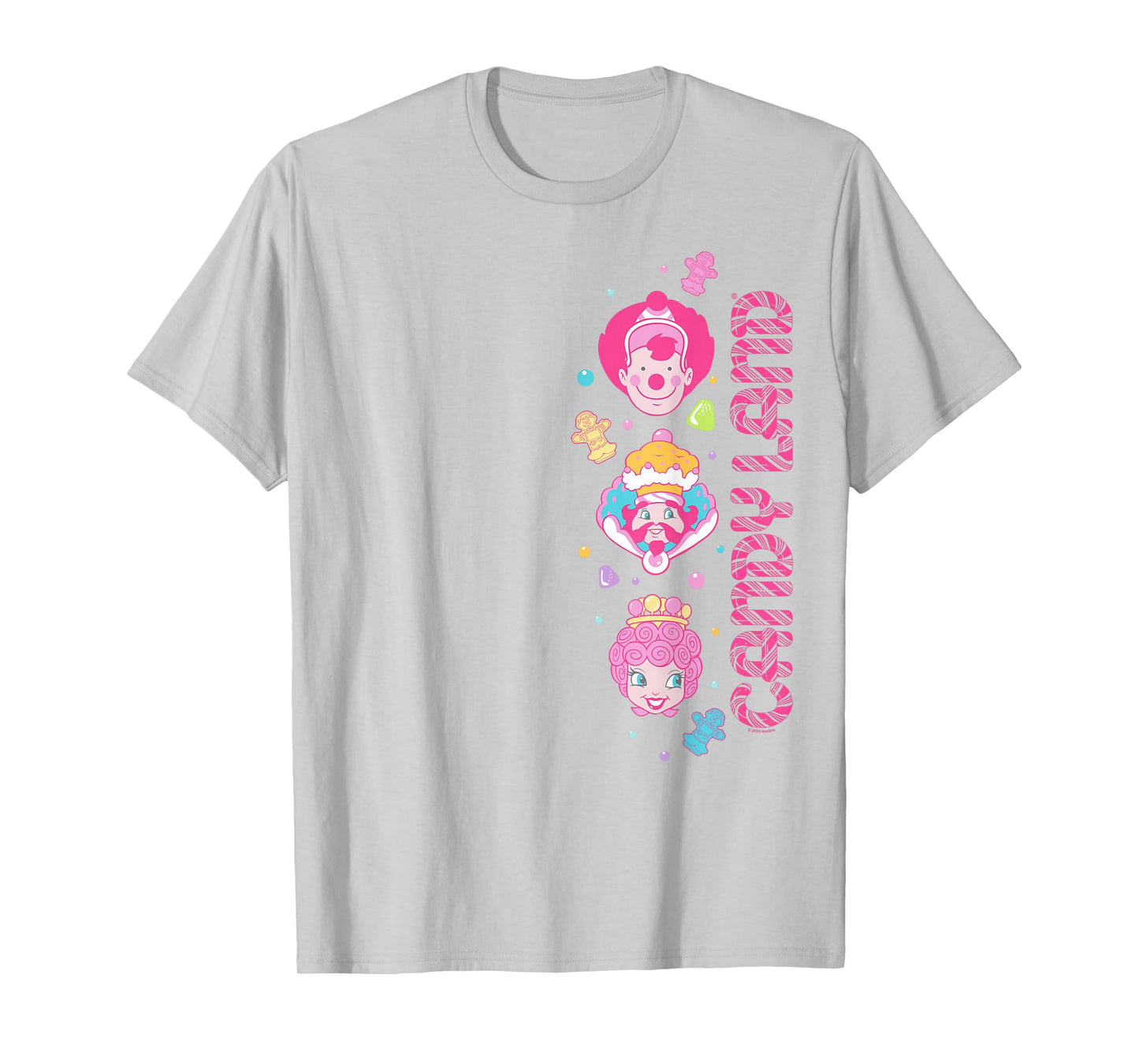 Candy Land Mr Mint King Kandy Princess Lolly Stack Big Logo T-Shirt