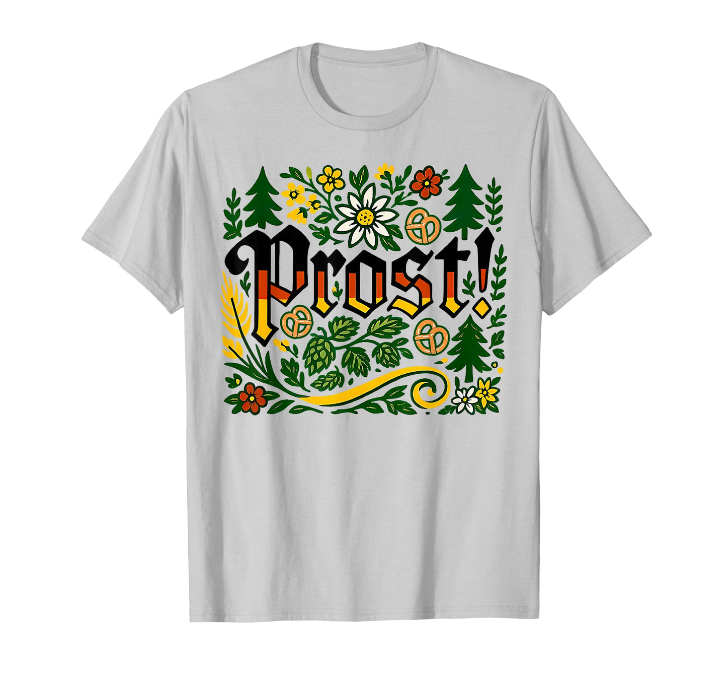 Oktoberfest Drinking Vintage German Prost Men Women T-Shirt