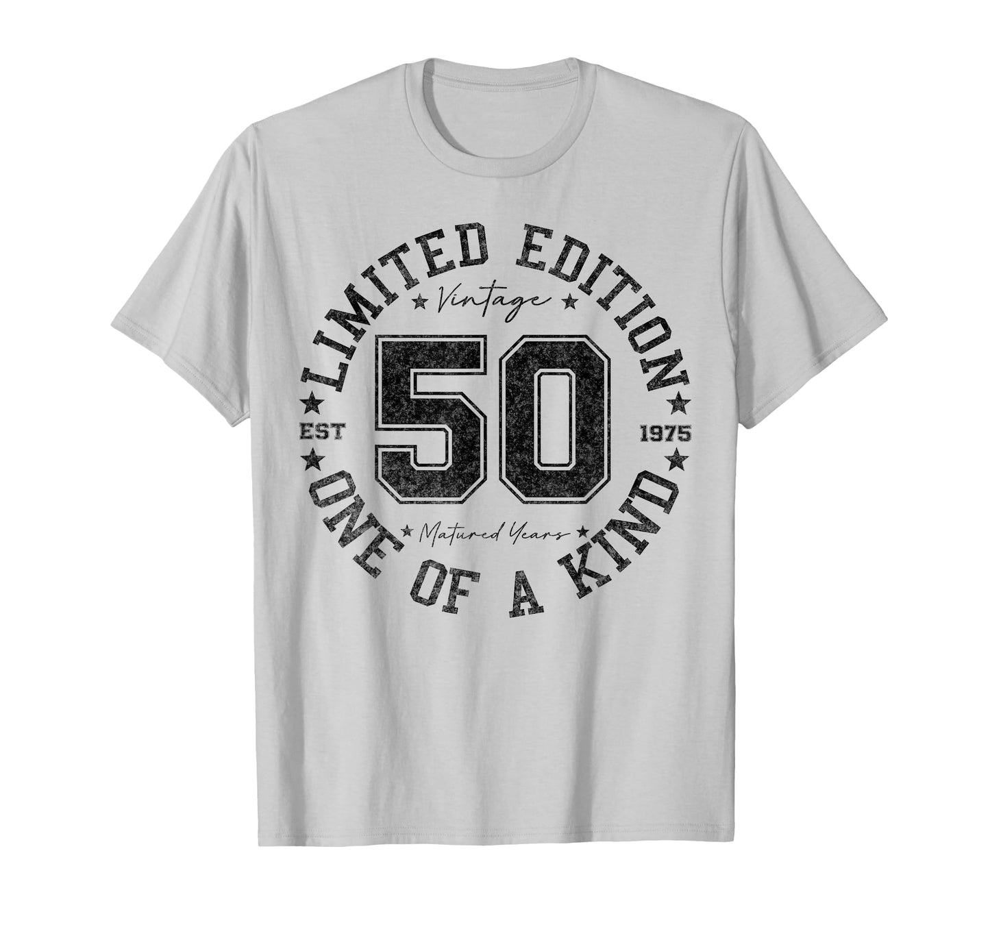 50 Year Old Gifts Vintage 1975 Limited Edition 50th Birthday T-Shirt