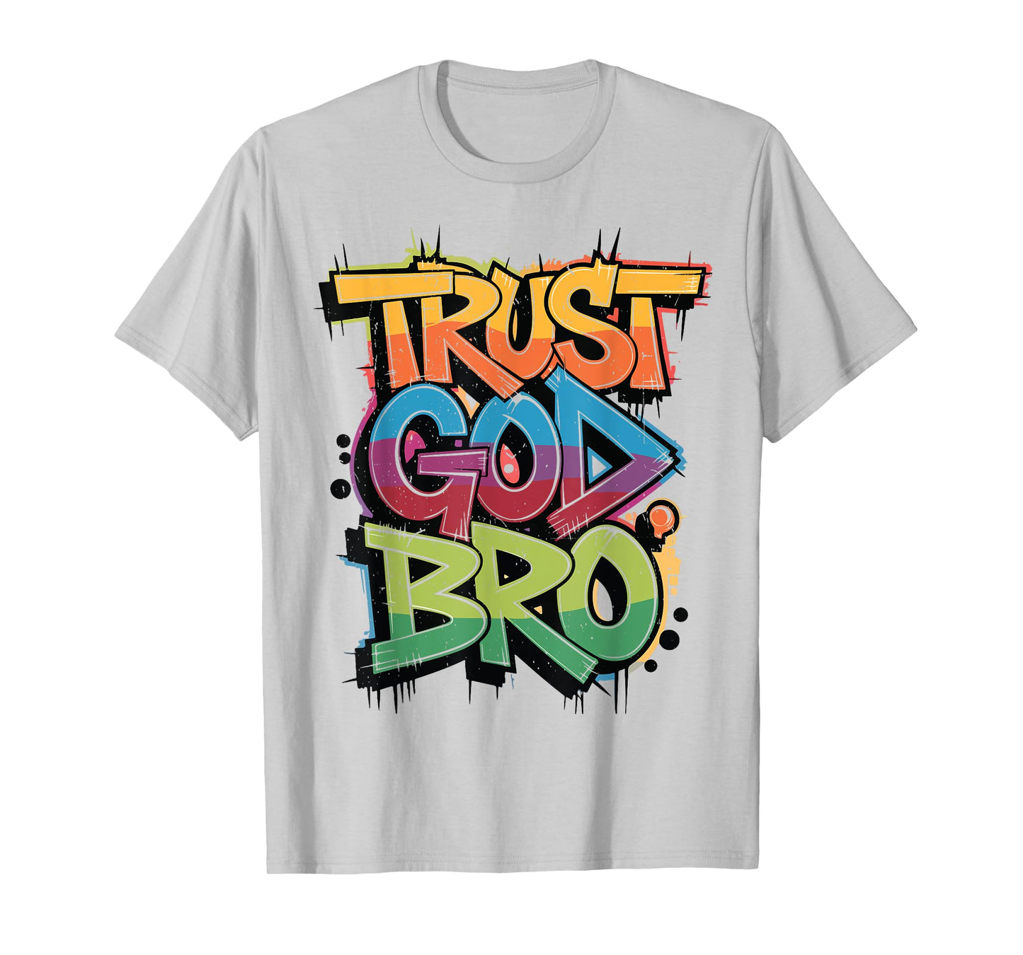 Youth Trust God Bro Funny Christian Boy Son Brother Toddler T-Shirt