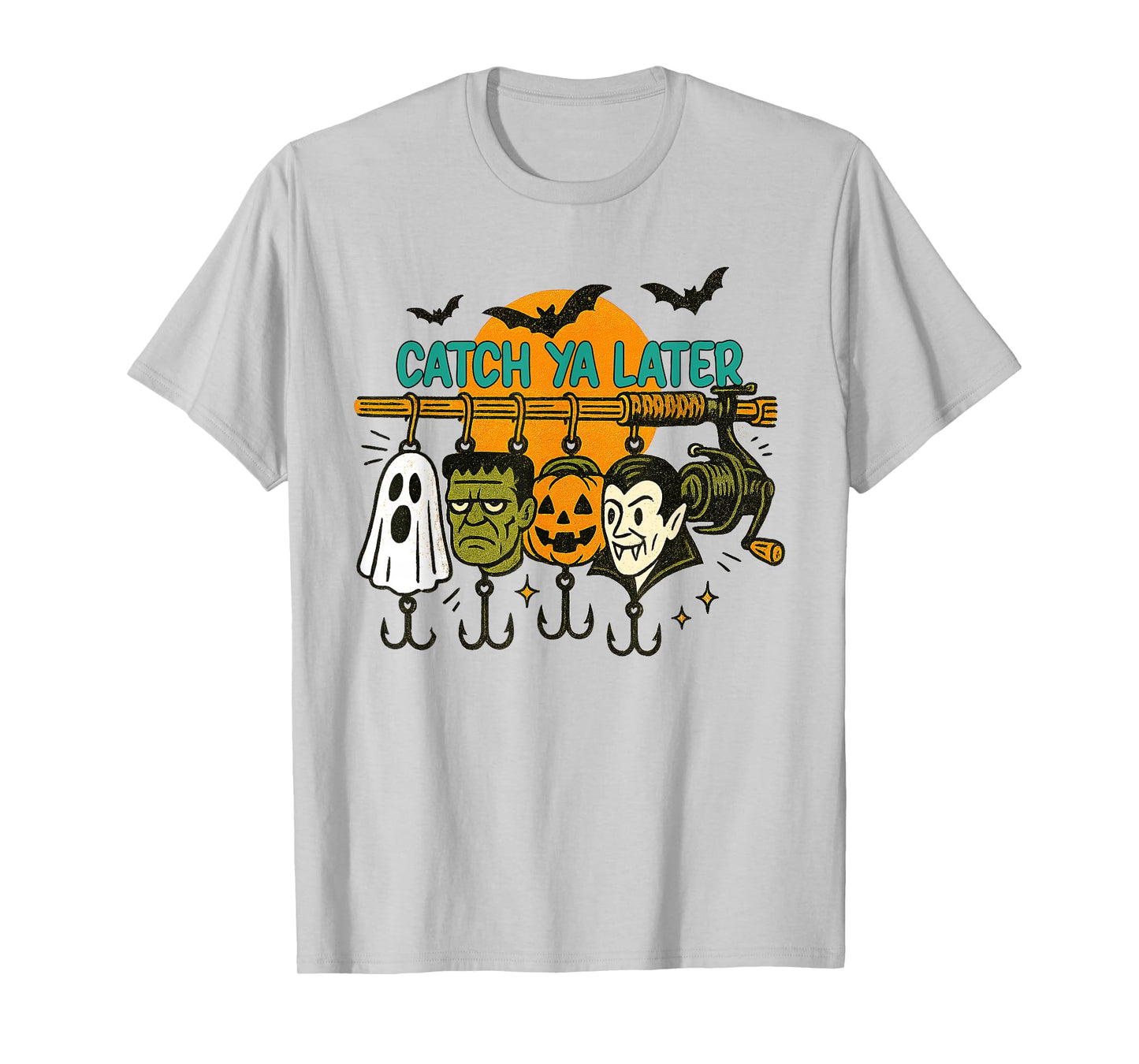 Catch Ya Later Retro Halloween Horror Halloween Spooky Vibes T-Shirt