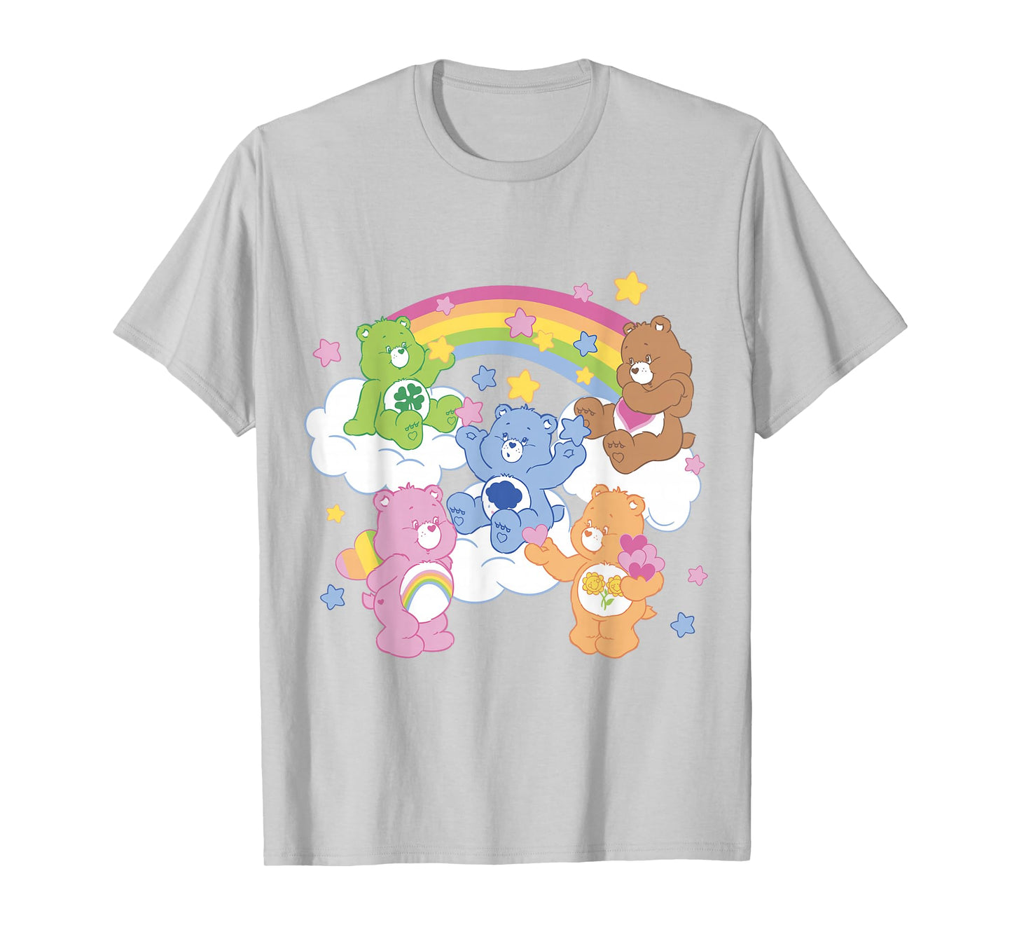 Care Bears A Bear For Everyone Rainbow Group Shot T-Shirt