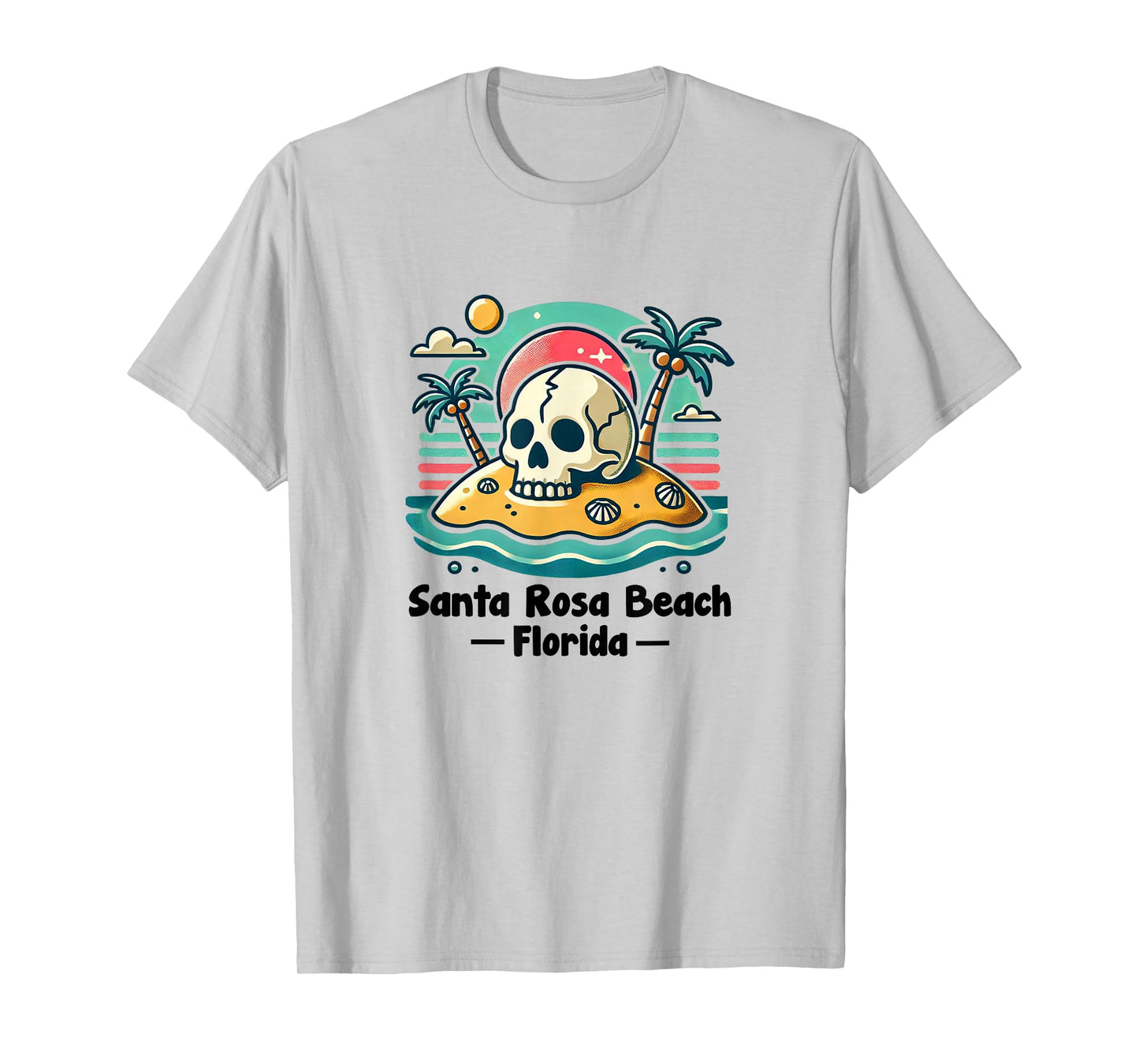 Santa Rosa Beach Florida Souvenir Walton County T-Shirt