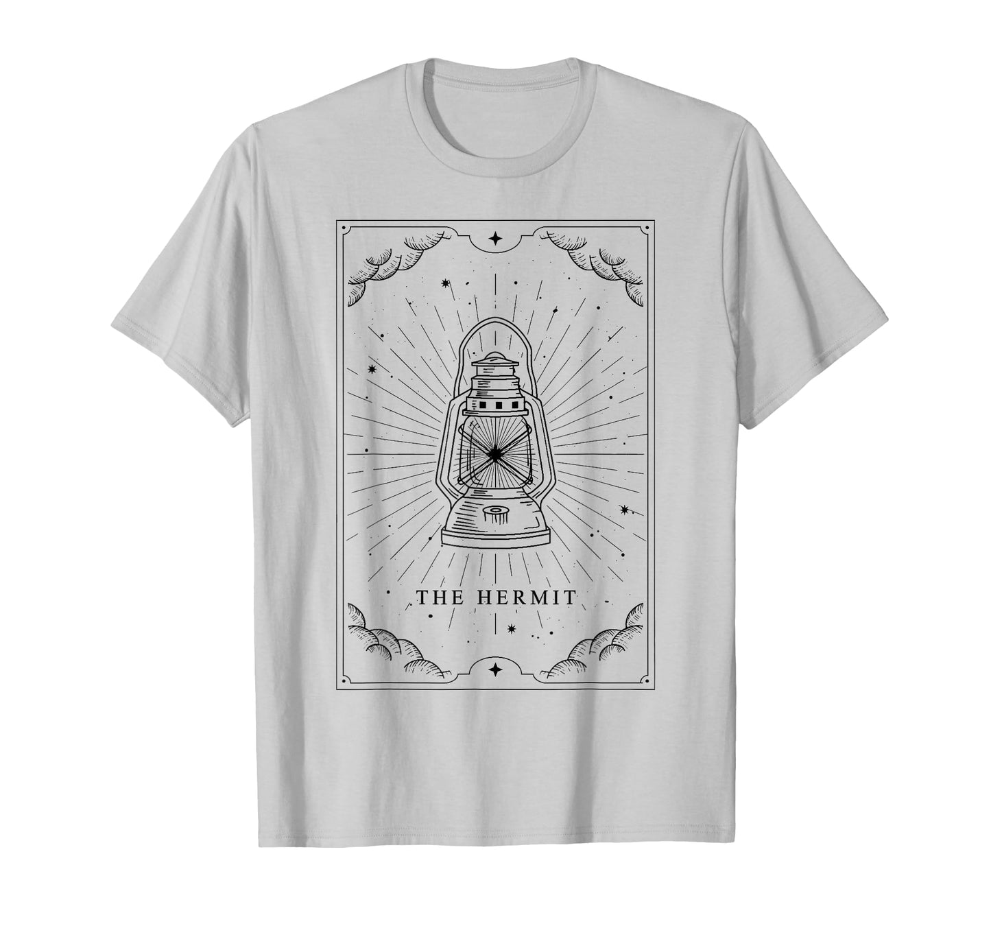 The Hermit Major Arcana Tarot Card Lantern Picture T-Shirt