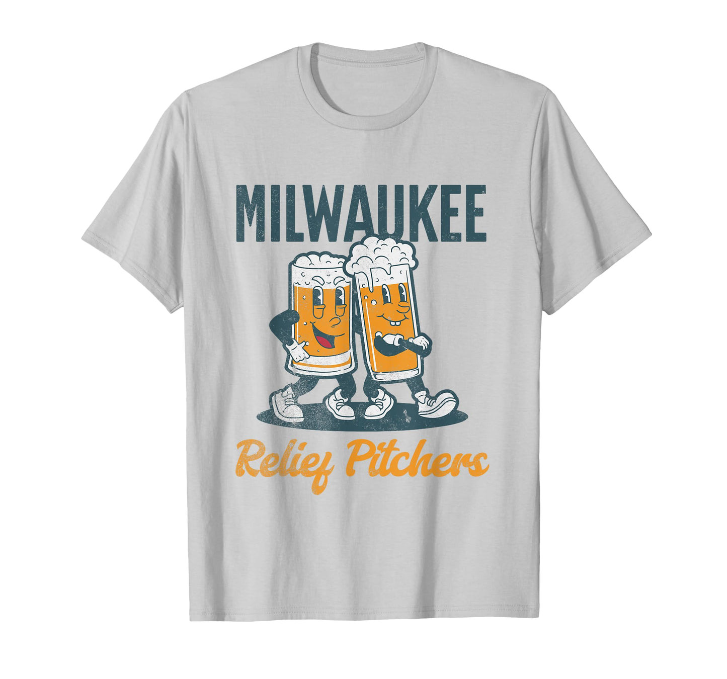 Classic Milwaukee And Beer Fan Retro Wisconsin T-Shirt