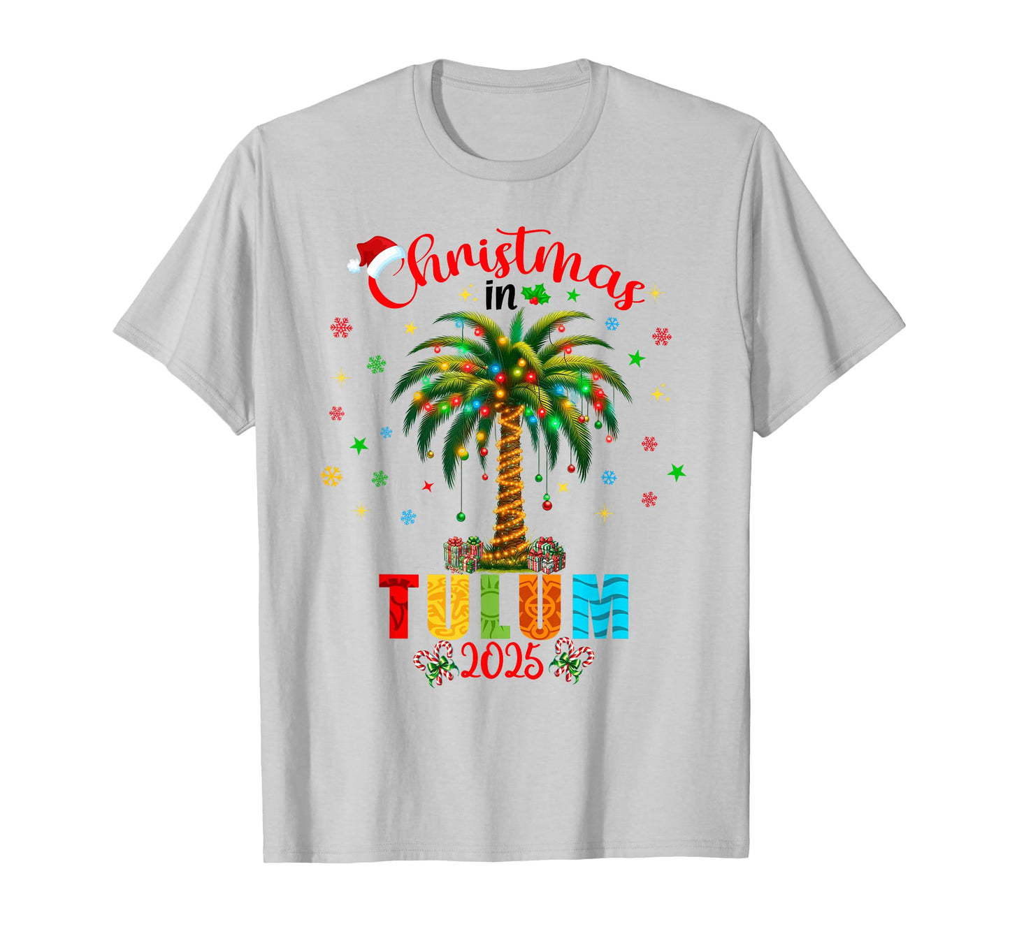 Mexico Cancun Cabo Christmas Trip Family Reunion Tropical T-Shirt