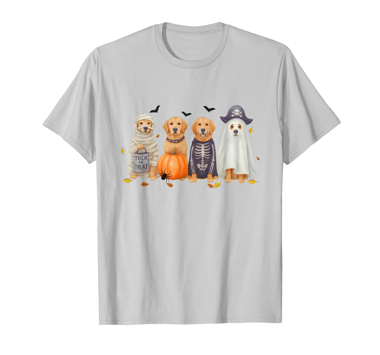 Witch Golden Retriever Halloween Golden Retriever Dog Mom T-Shirt