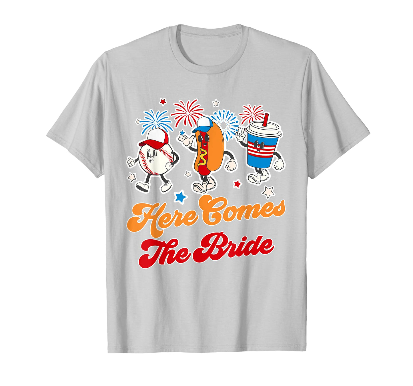 Bride To Be Baseball Bachelorette Party Here Comes The Bride T-Shirt