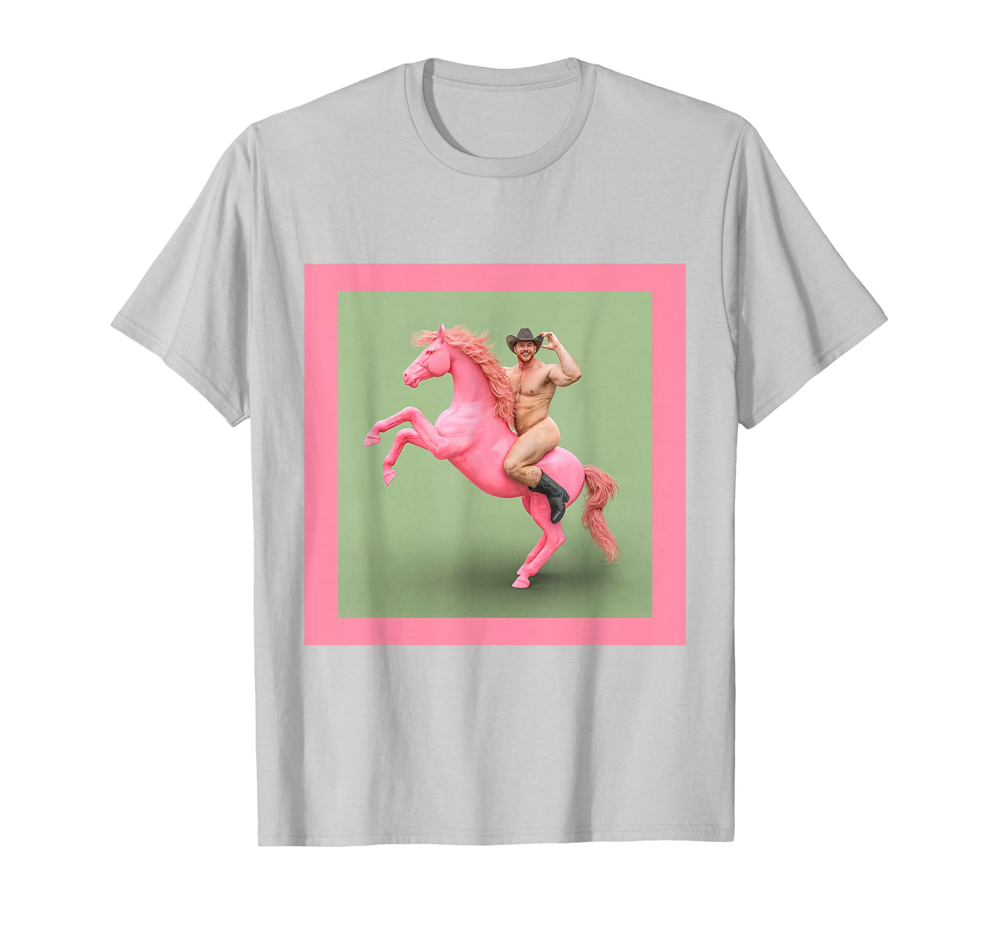Pink Pony Vampire Cowboy T-Shirt