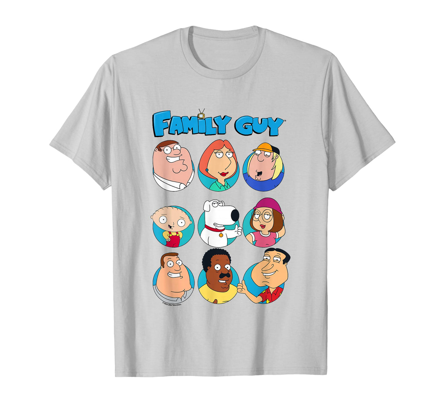 Family Guy Quahog's First Family Group Box Up T-Shirt