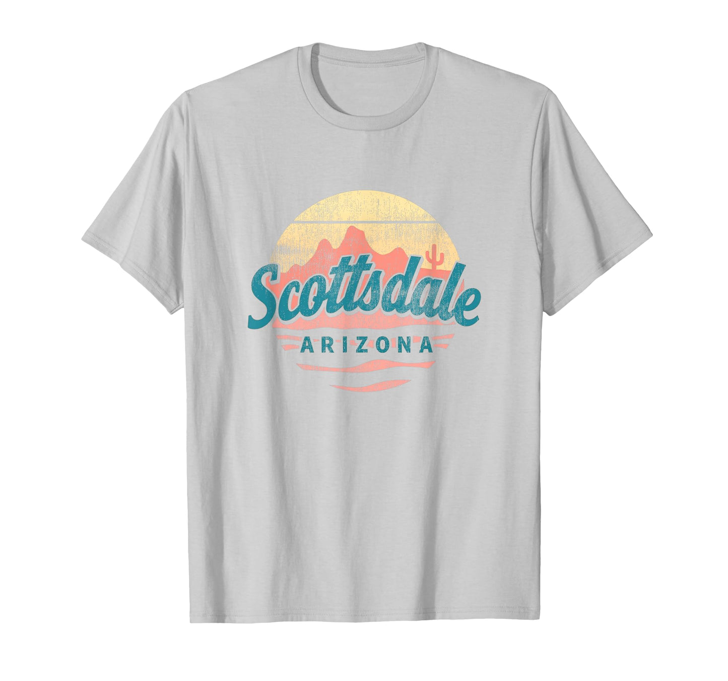 Scottsdale Arizona Retro Vintage Weathered Souvenir T-Shirt