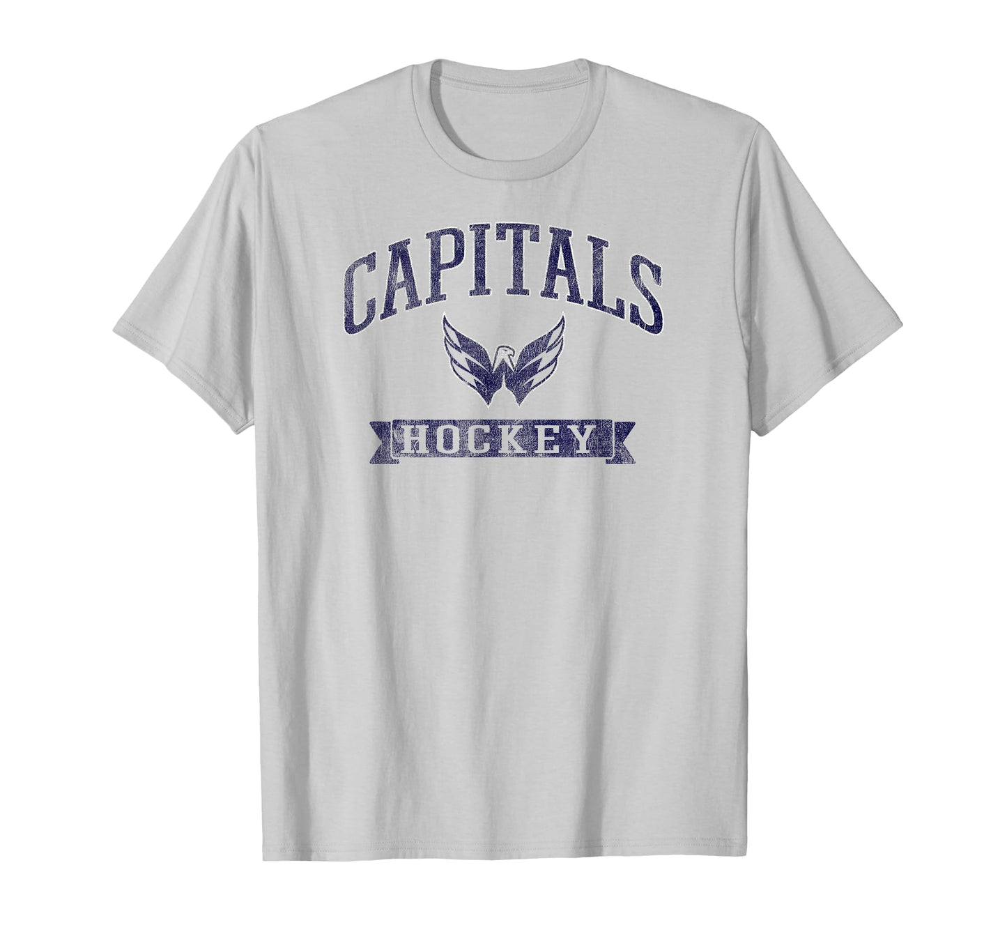 Washington Capitals Vintage Hockey Red Officially Licensed T-Shirt